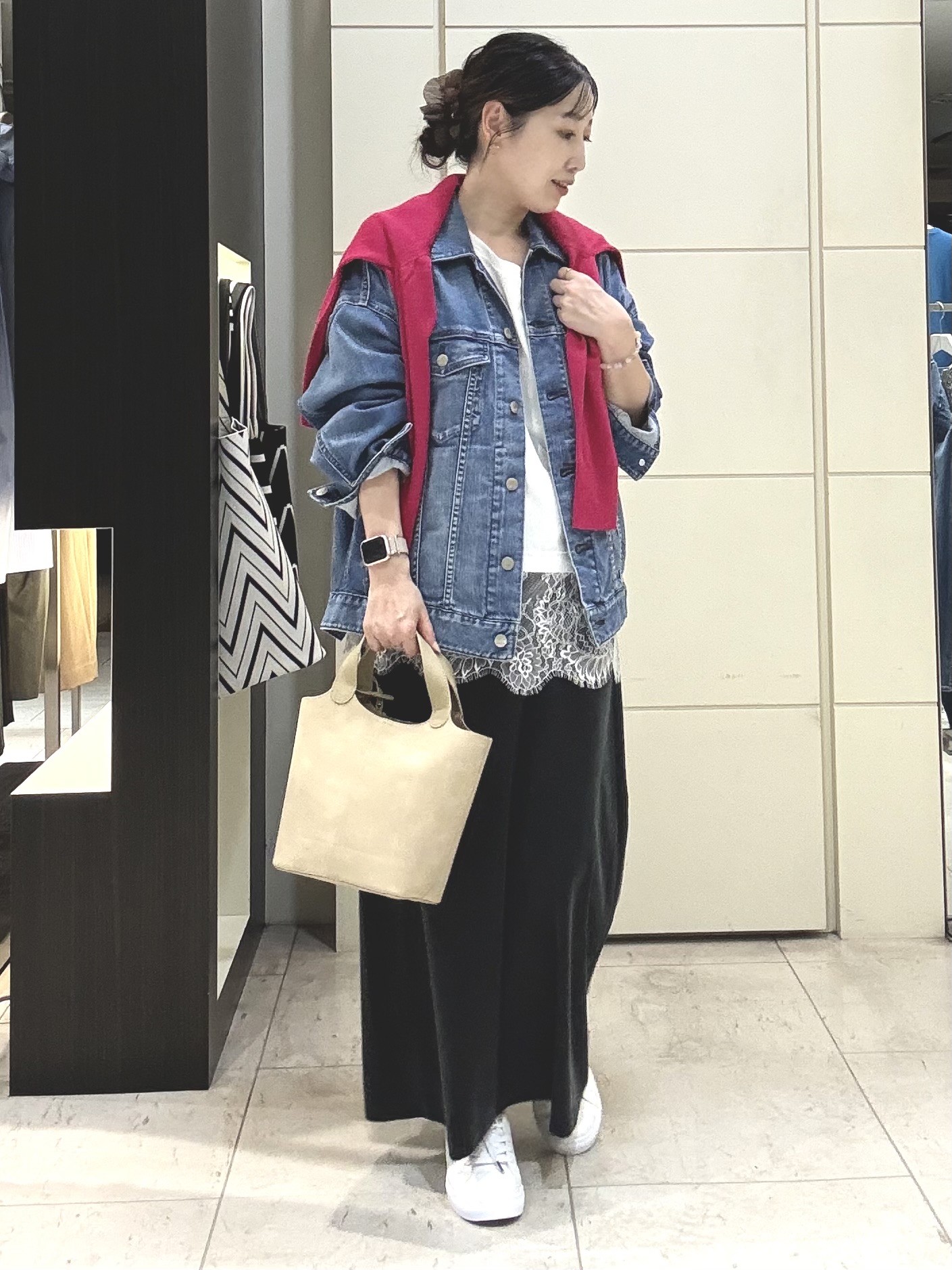 mori.さんの「UNTITLED｜【Healthy DENIM】別注Bran／デニムジャケット」を使ったコーディネート