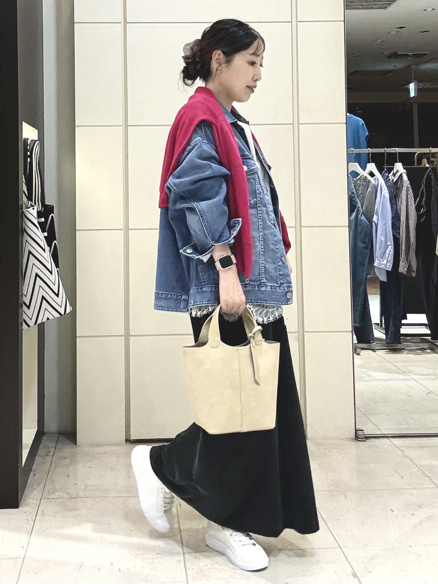 mori.さんの「UNTITLED｜【Healthy DENIM】別注Bran／デニムジャケット」を使ったコーディネート
