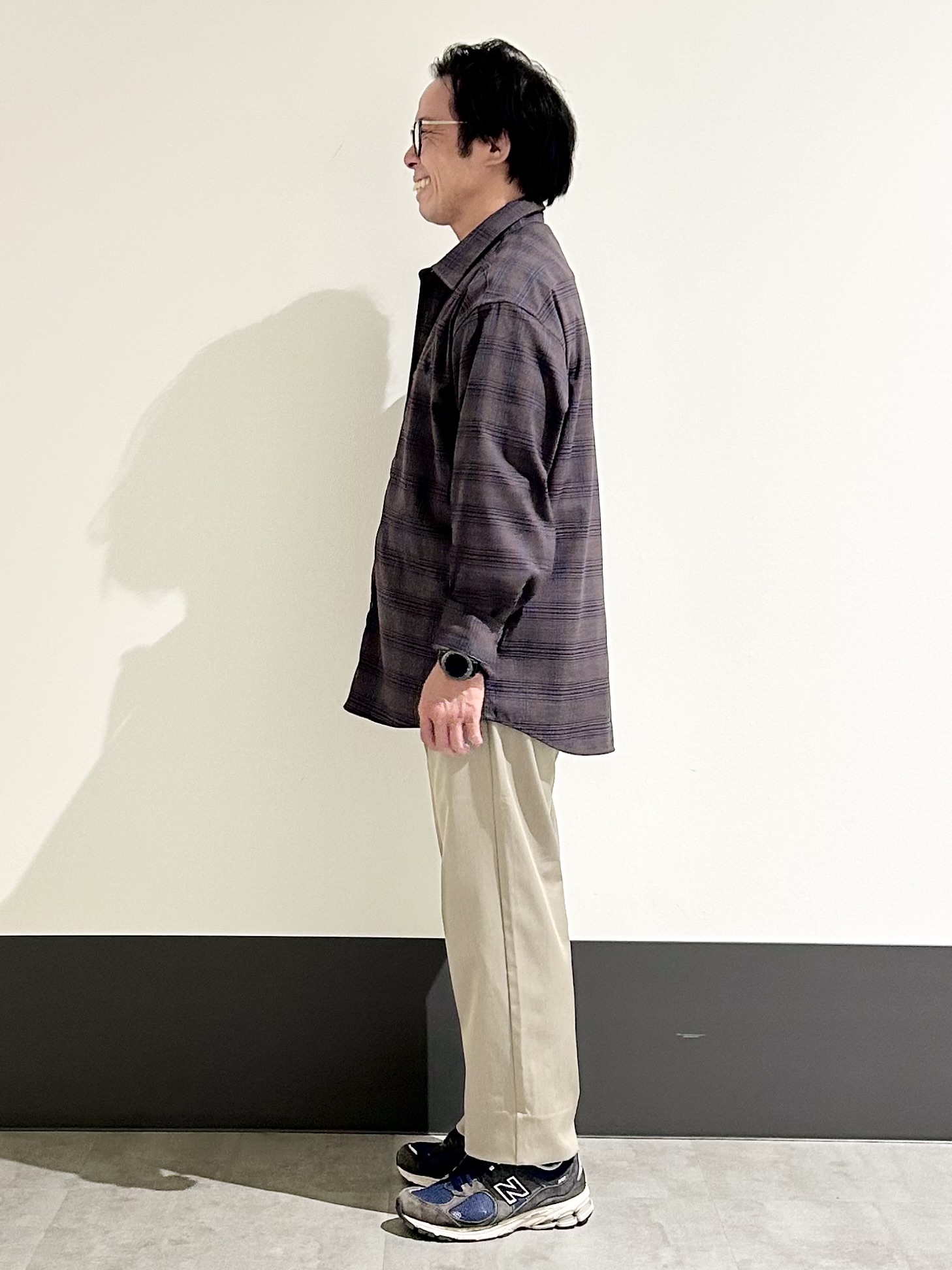 KENJI Iさんの「THE SHOP TK｜POLO BCS/アソート長袖シャツ」を使ったコーディネート