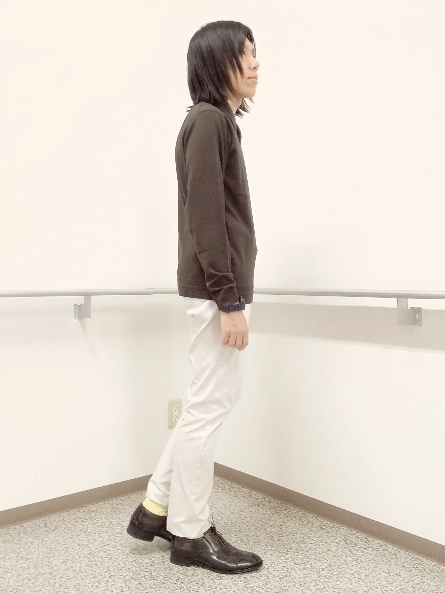 moritaさんの「TAKEO KIKUCHI｜【360&deg;ストレッチ／軽量】None Of Stress ライト ジャケット（セットアップ対応）」を使ったコーディネート