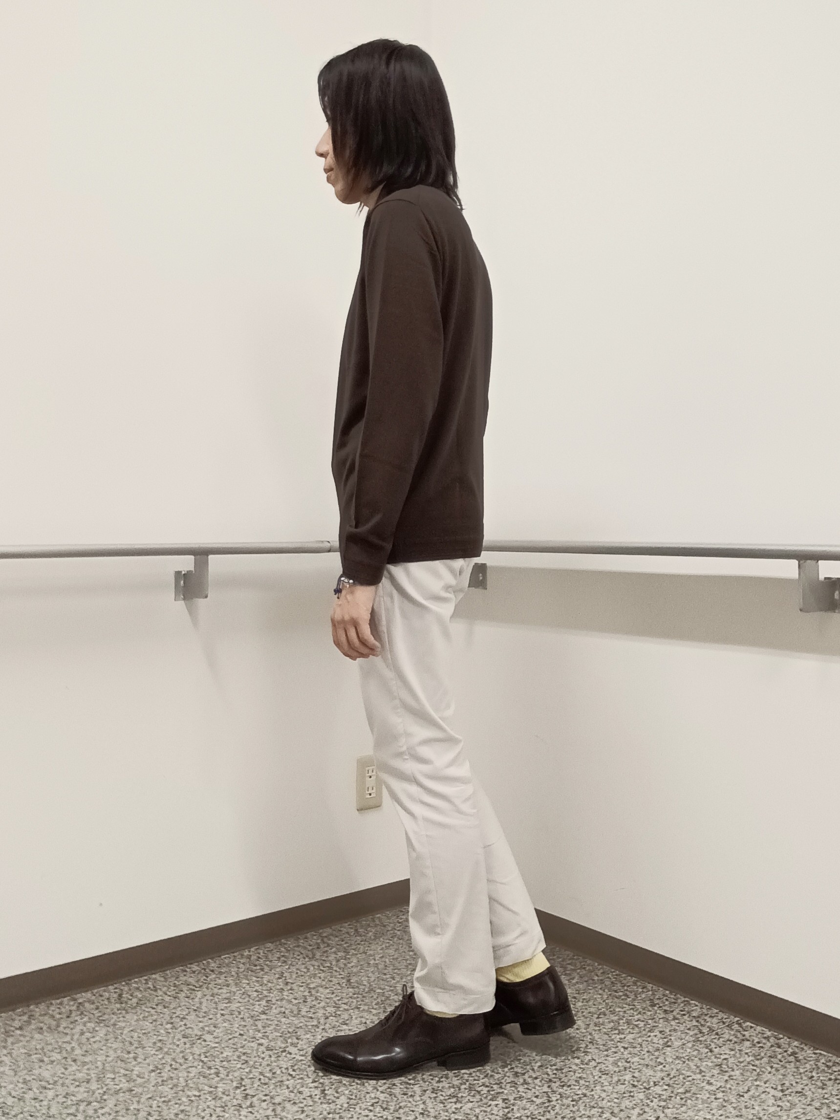moritaさんの「TAKEO KIKUCHI｜【360&deg;ストレッチ／軽量】None Of Stress ライト ジャケット（セットアップ対応）」を使ったコーディネート