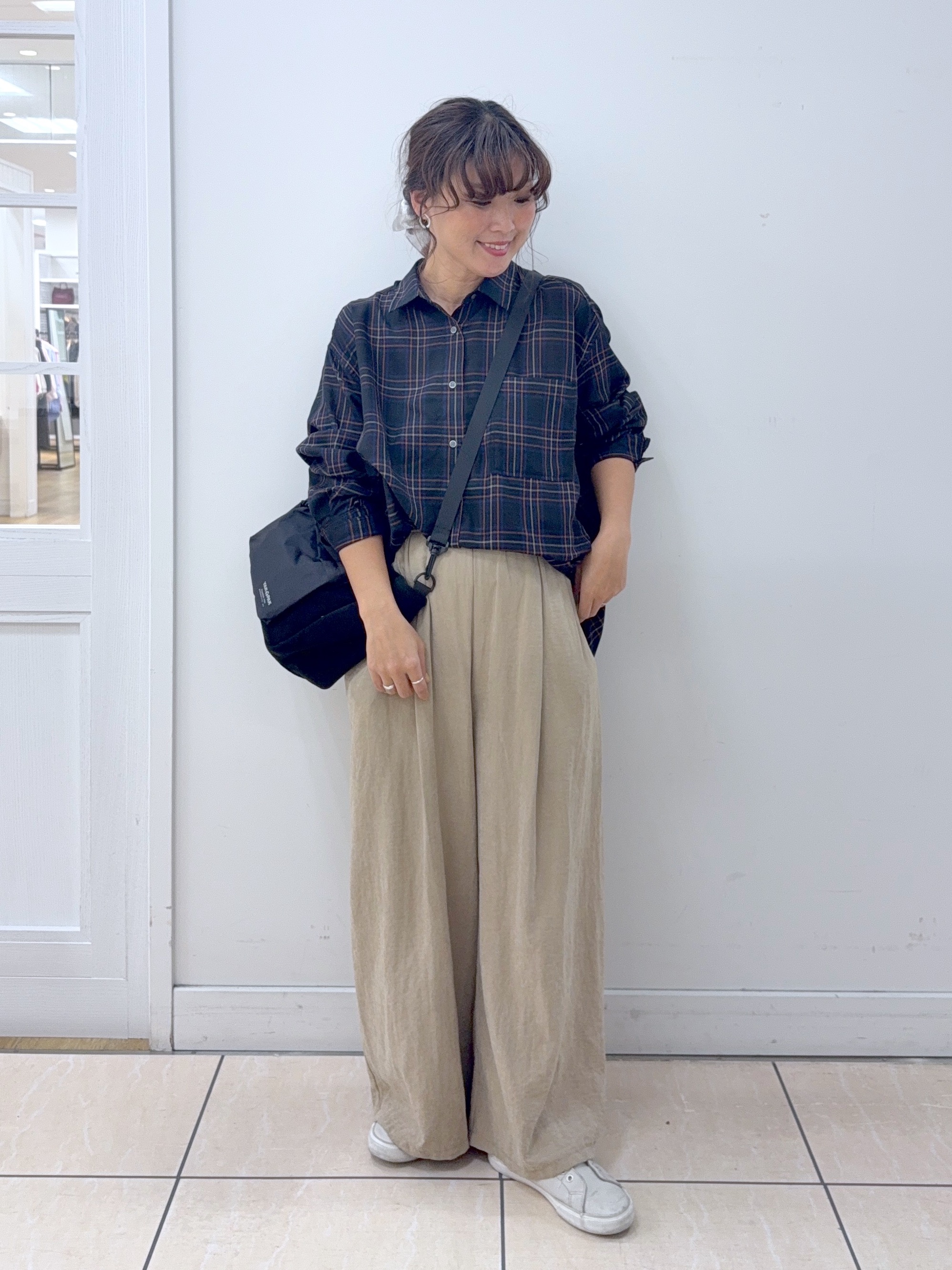 Osawaさんの「Dessin｜【洗える】オーガニックコットン ロングスリーブTシャツ」を使ったコーディネート