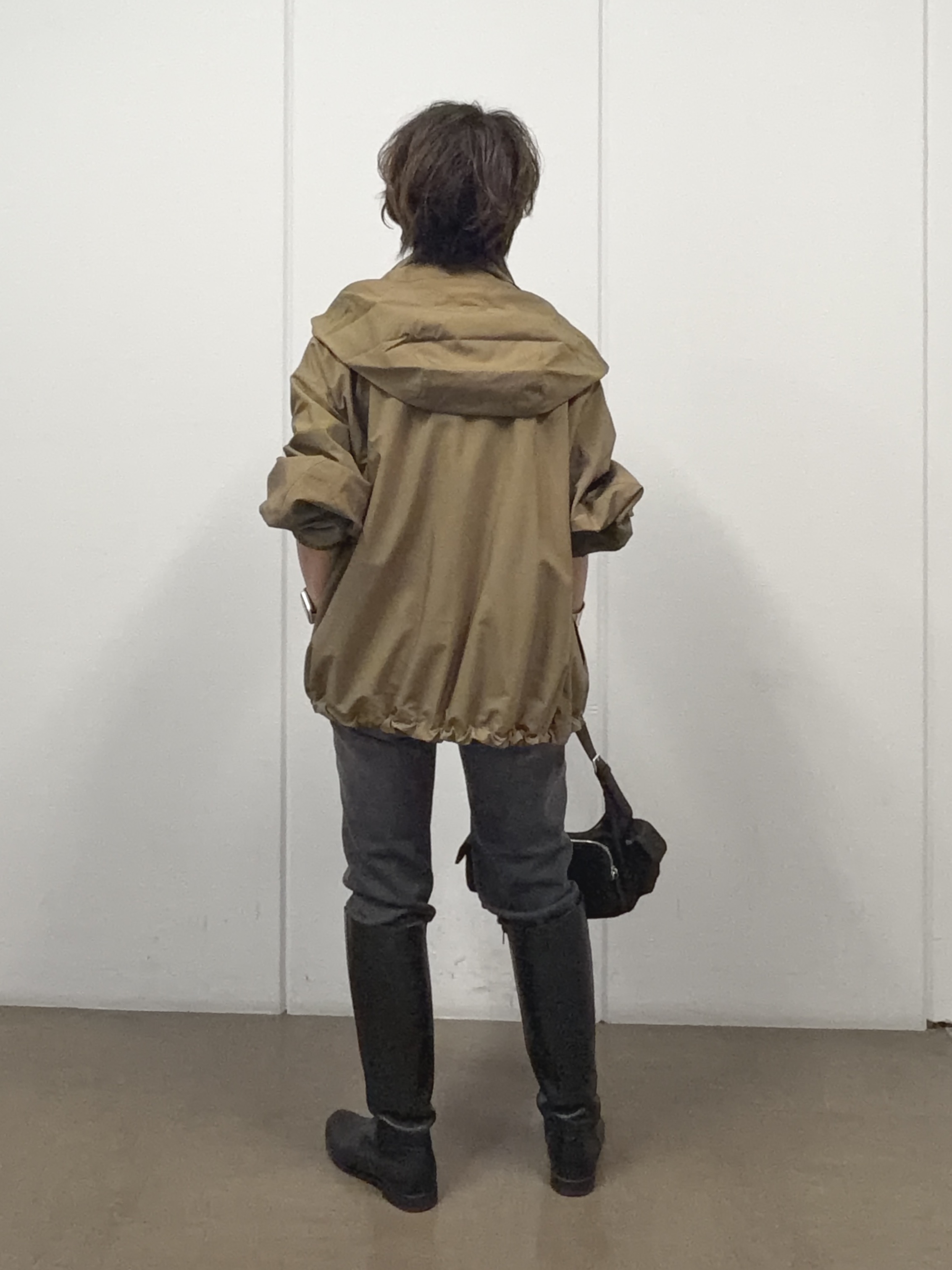 sayakaさんの「UNTITLED｜【撥水/秋羽織り】タフタマウンテンパーカー」を使ったコーディネート