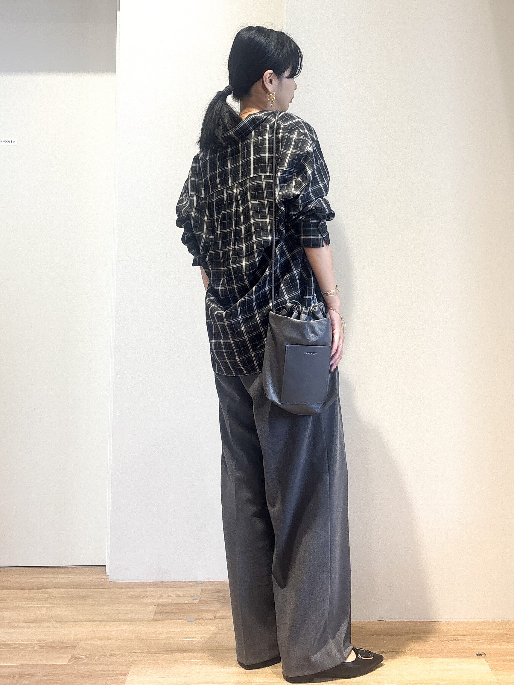 あいさんの「OPAQUE.CLIP｜チェック柄シャツ【洗濯機OK】」を使ったコーディネート