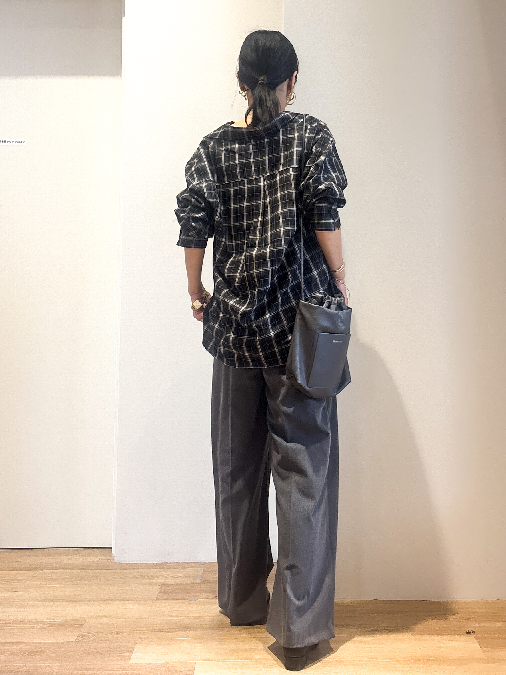 あいさんの「OPAQUE.CLIP｜チェック柄シャツ【洗濯機OK】」を使ったコーディネート