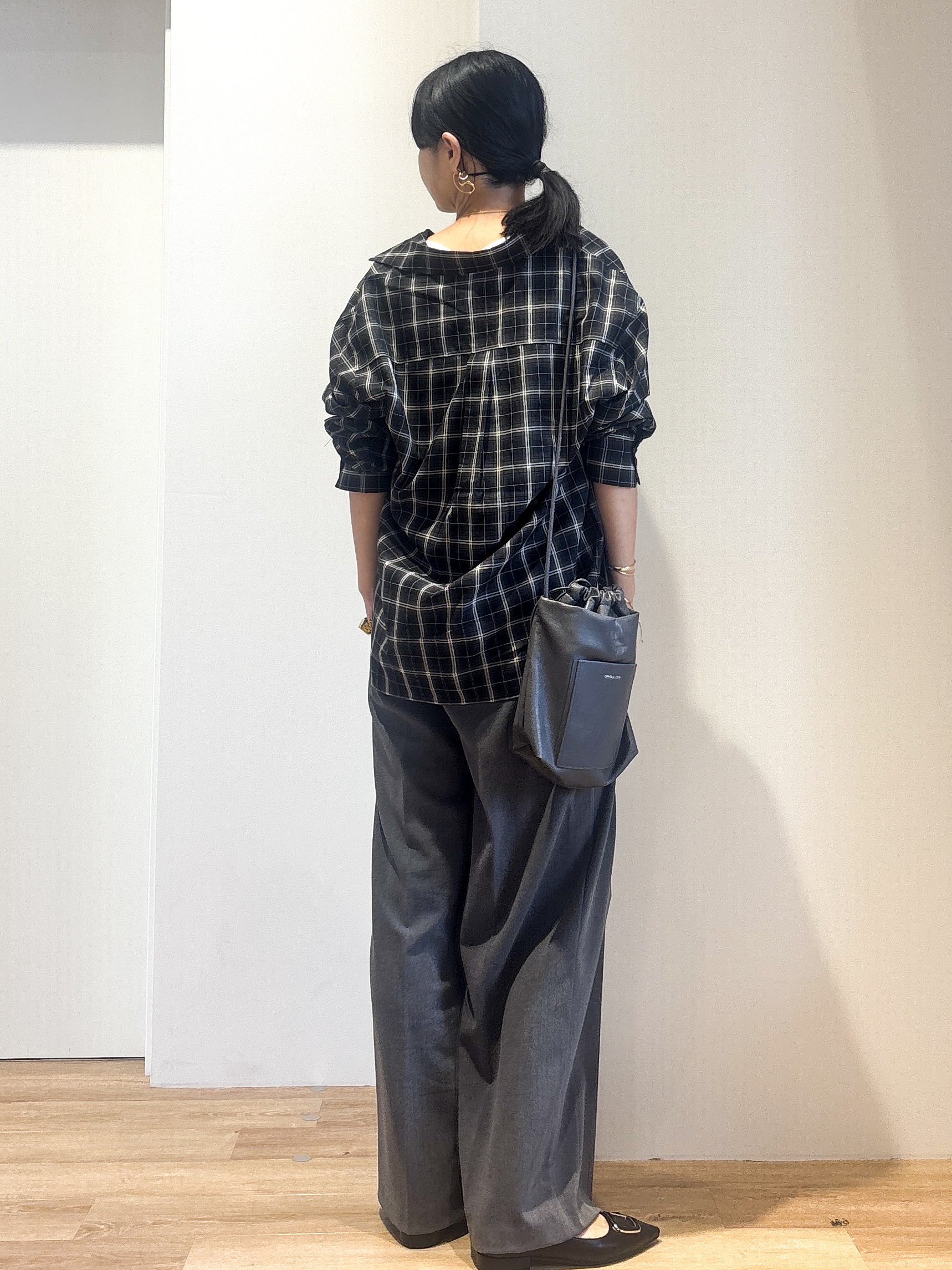 あいさんの「OPAQUE.CLIP｜チェック柄シャツ【洗濯機OK】」を使ったコーディネート