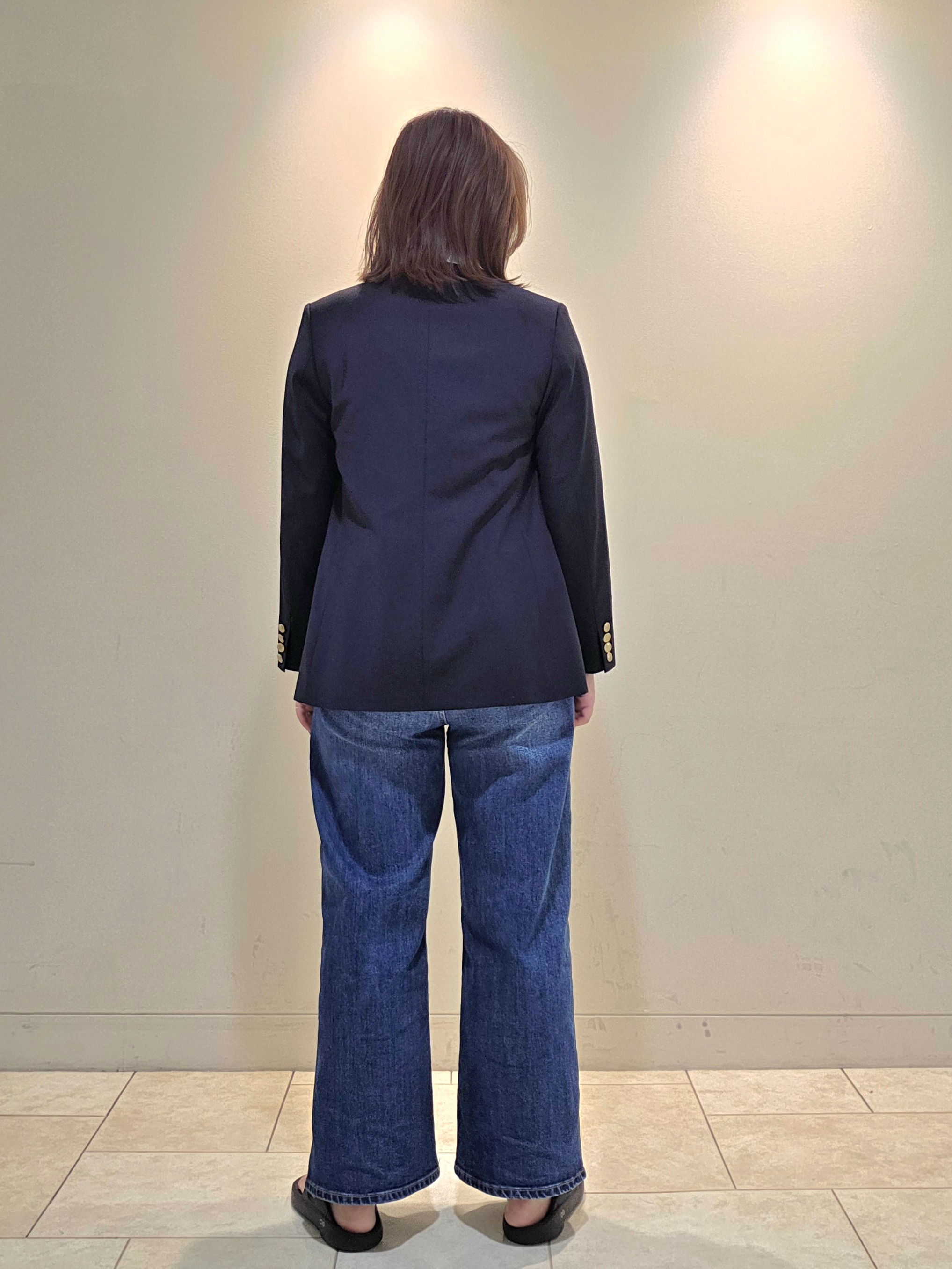 yumiさんの「Reflect｜【通勤】ダブルブレストジャケット」を使ったコーディネート