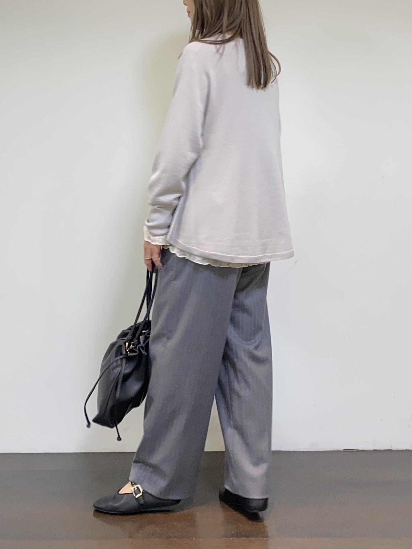 tomoさんの「UNTITLED｜【軽アウター/ウール100】ウールショートコート」を使ったコーディネート
