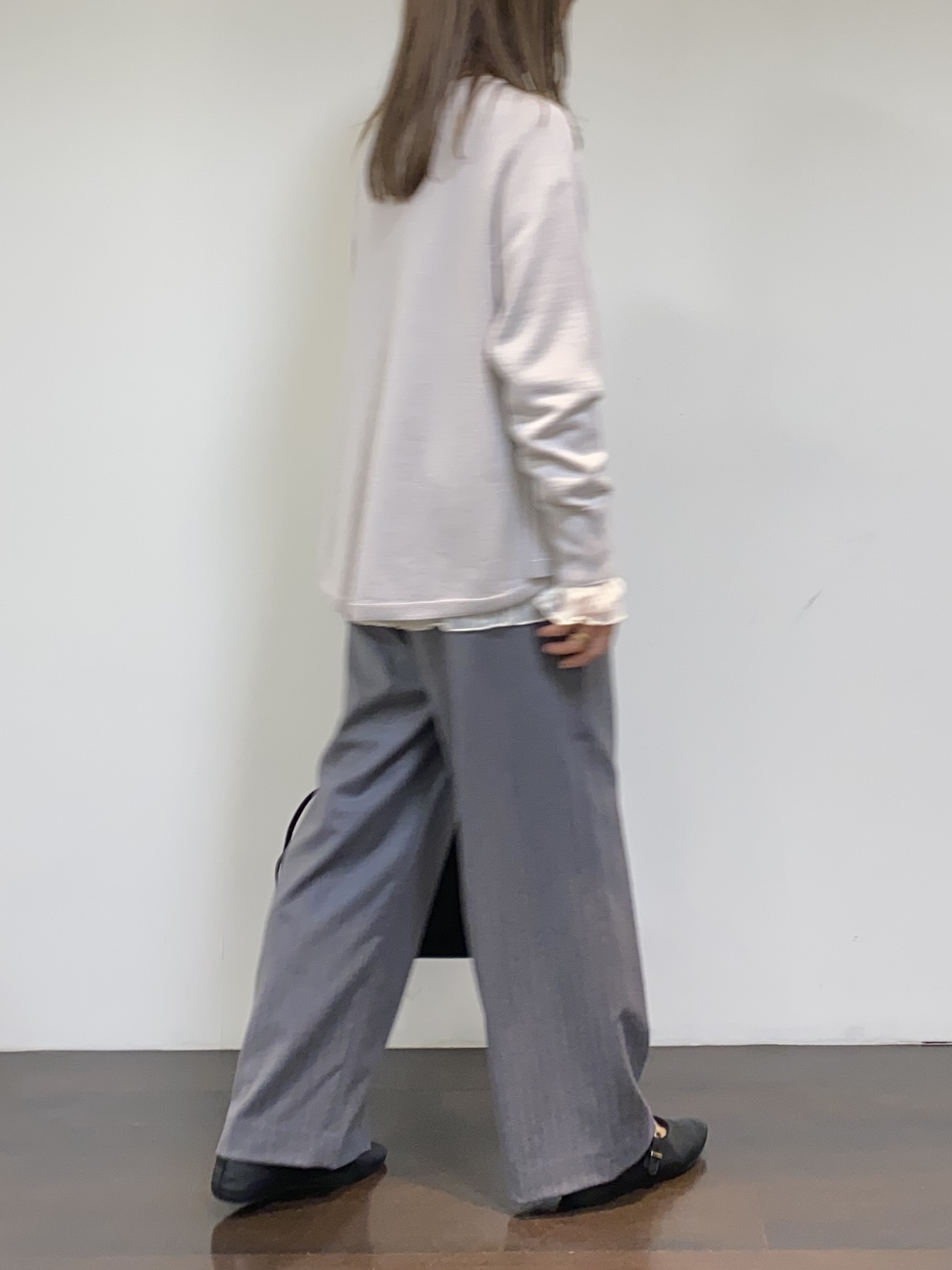 tomoさんの「UNTITLED｜【軽アウター/ウール100】ウールショートコート」を使ったコーディネート