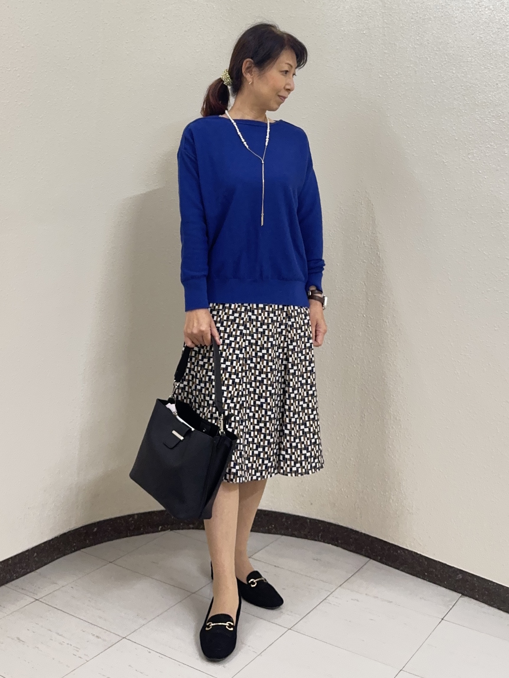 ⭐︎Eimi⭐︎さんの「Reflect｜ボートネックニットトップス」を使ったコーディネート