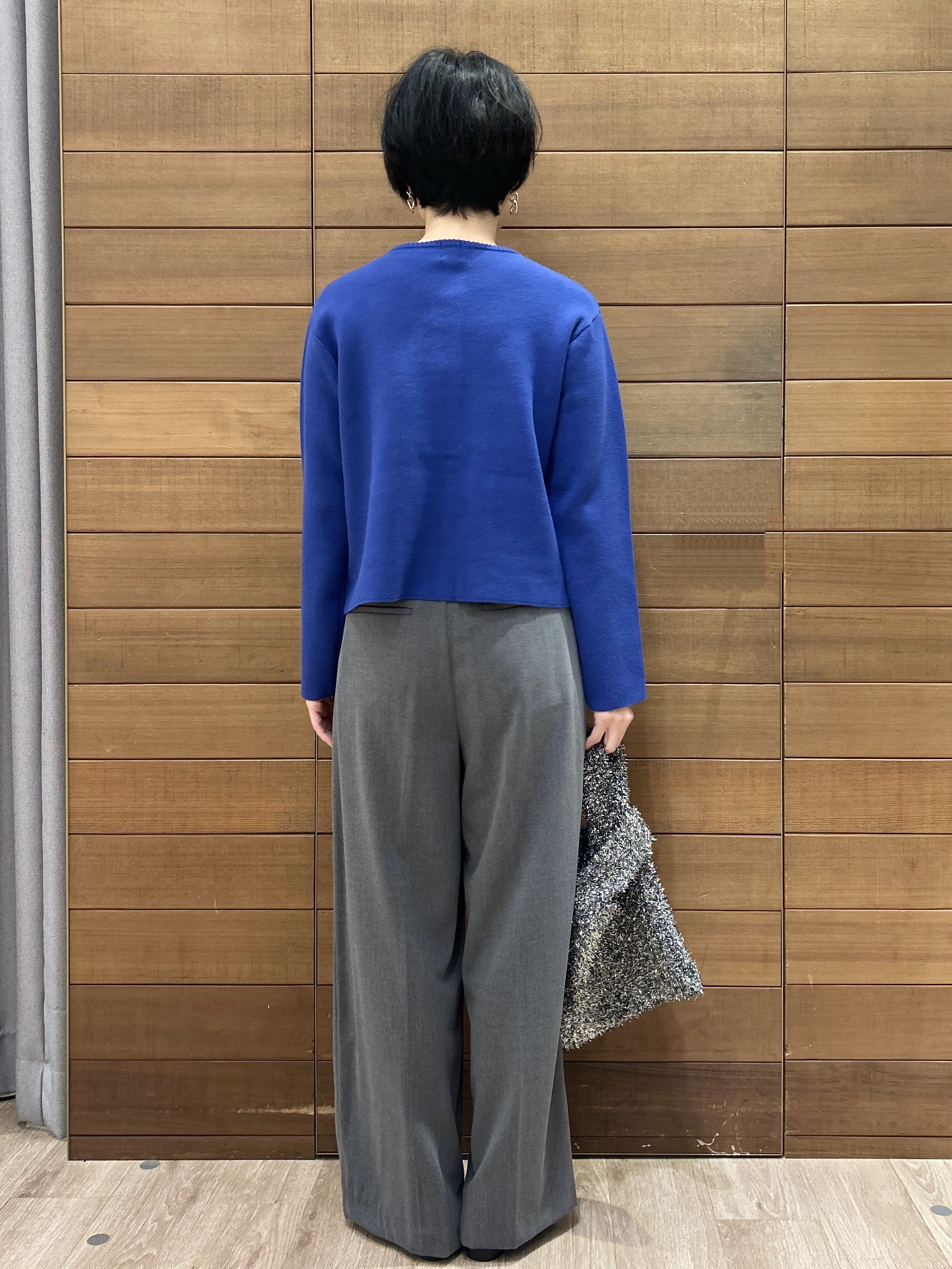 ゆうあさんの「OPAQUE.CLIP｜金ボタンポケットニットカーディガン【洗濯機OK】」を使ったコーディネート