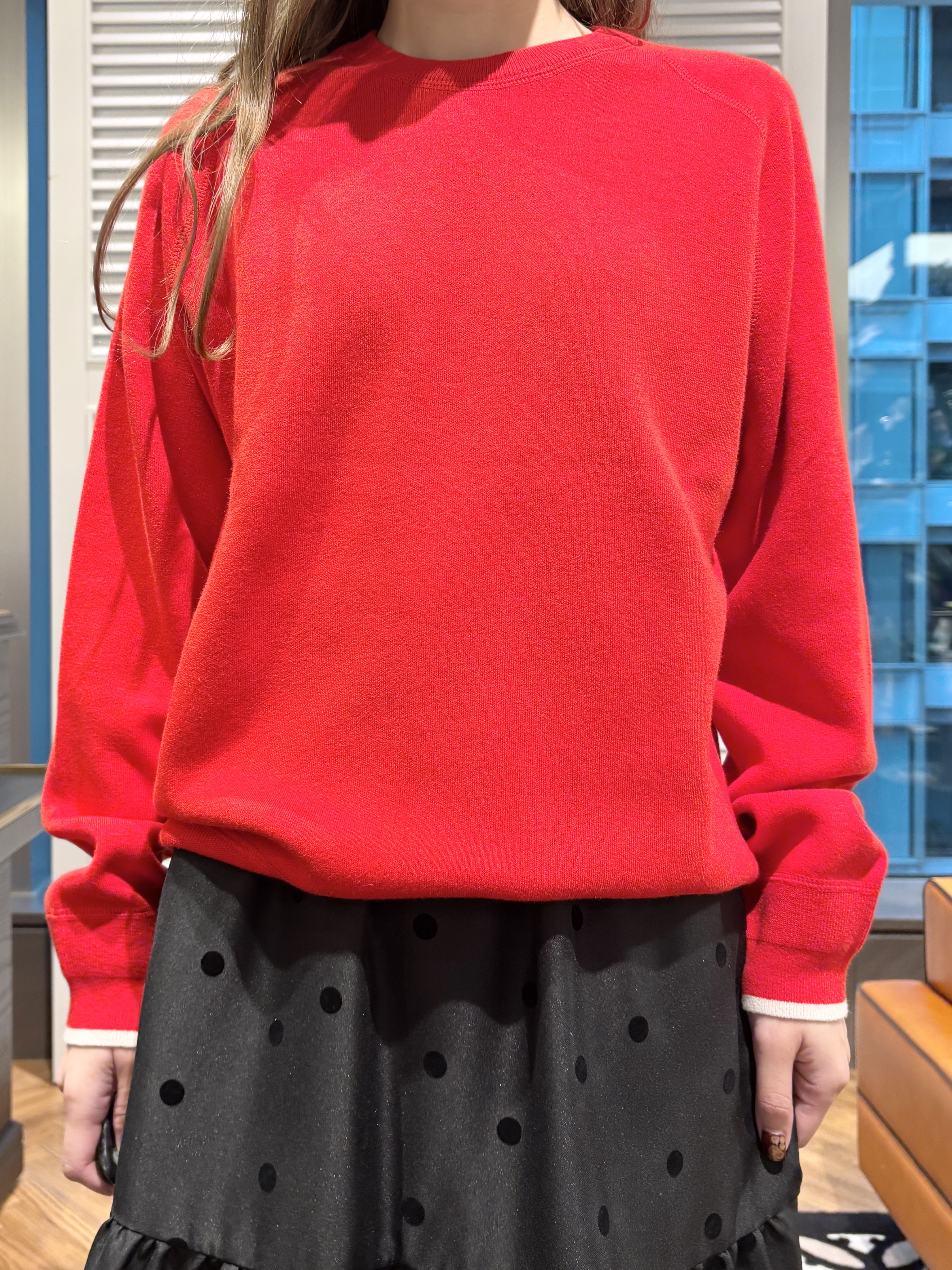清水夏姫さんの「DRESSTERIOR｜フロッキードットスカート」を使ったコーディネート