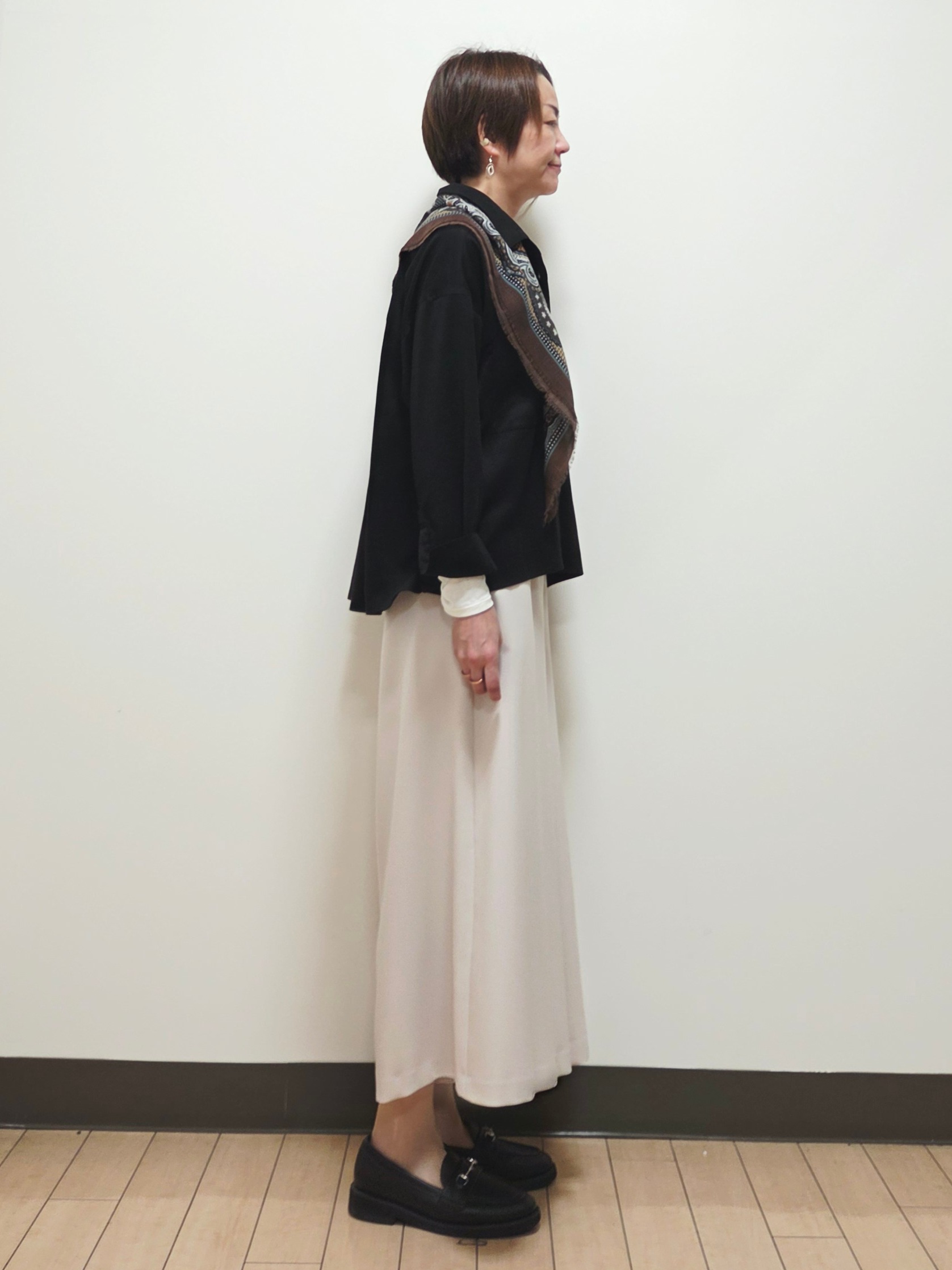 yuuさんの「Reflect｜【羽織◎】スエード調シャツ」を使ったコーディネート
