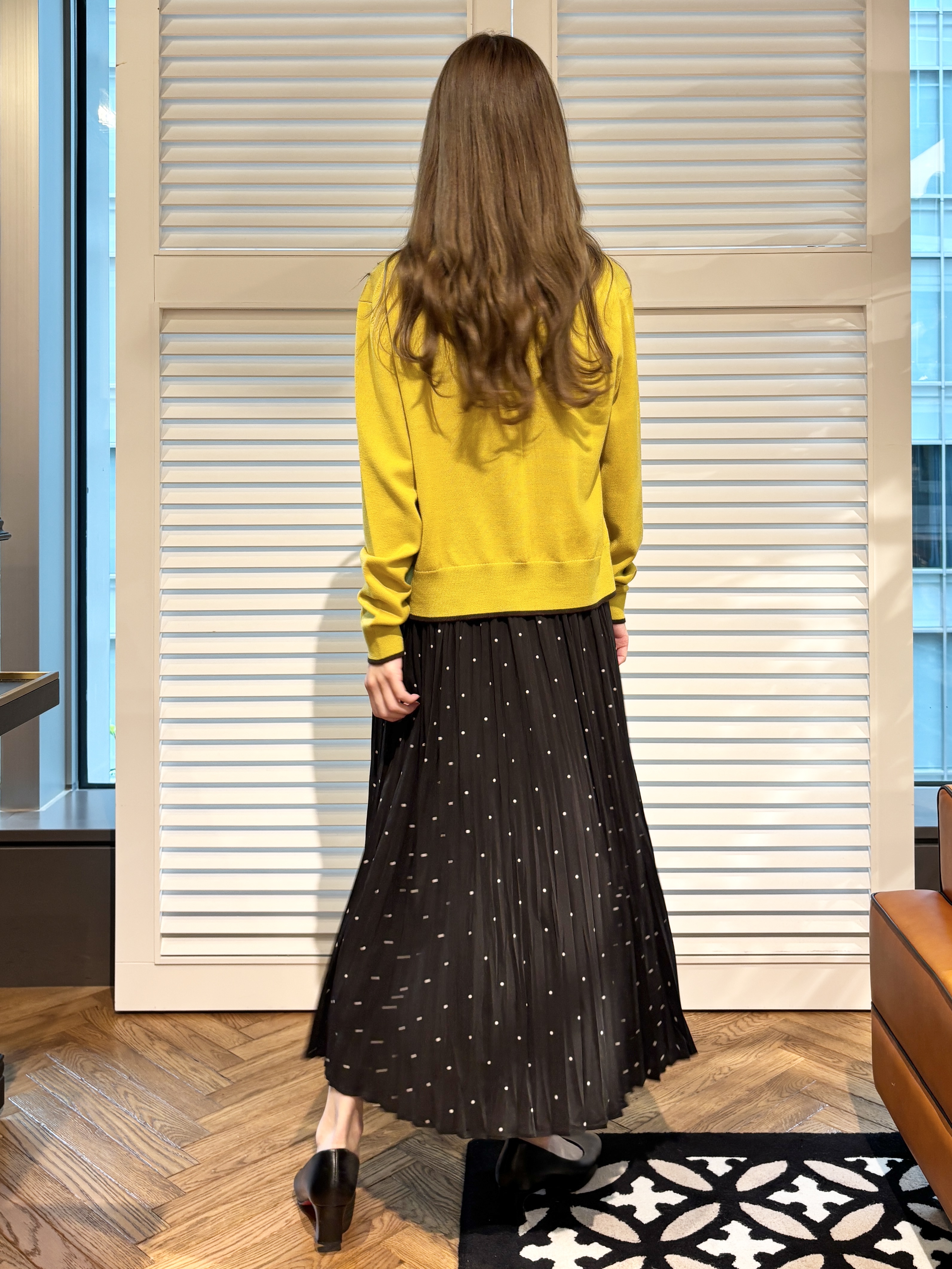 清水夏姫さんの「DRESSTERIOR｜【otonaMUSE5月号掲載】アーチフィットレザーパンプス」を使ったコーディネート
