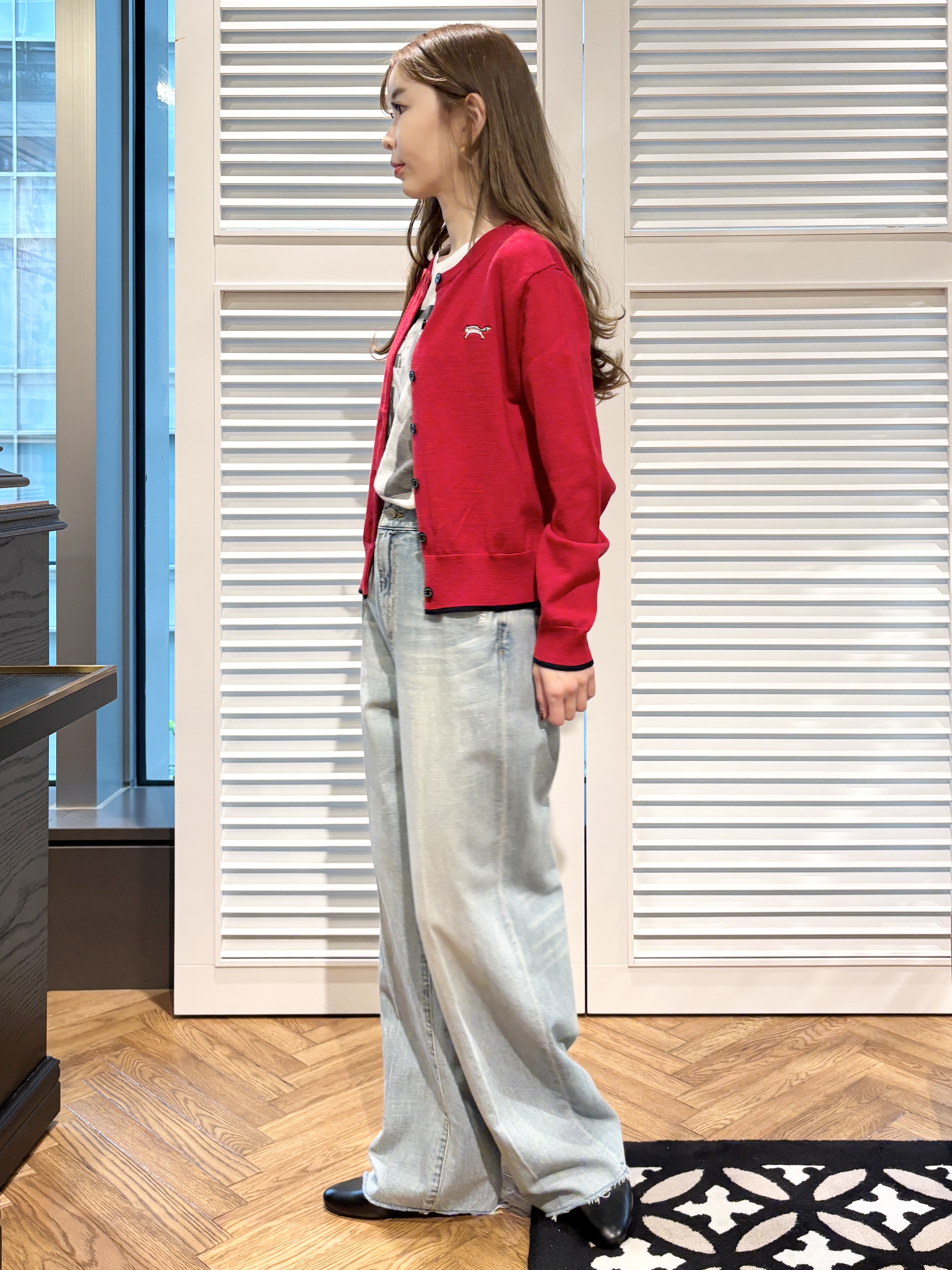 清水夏姫さんの「DRESSTERIOR｜【otonaMUSE5月号掲載】アーチフィットレザーパンプス」を使ったコーディネート