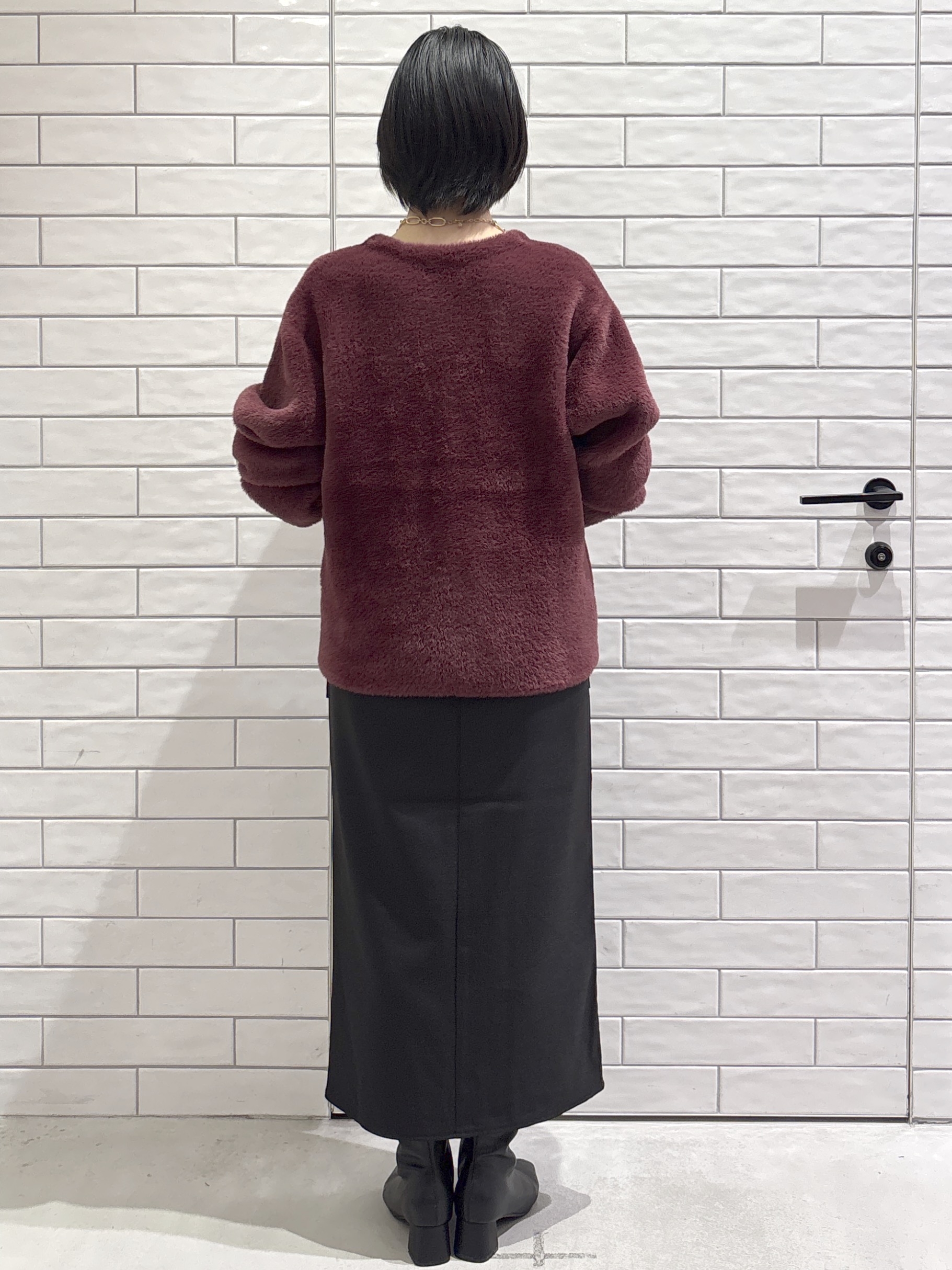 ayumiさんの「OPAQUE.CLIP｜ダブルフェイスニットカーディガン」を使ったコーディネート