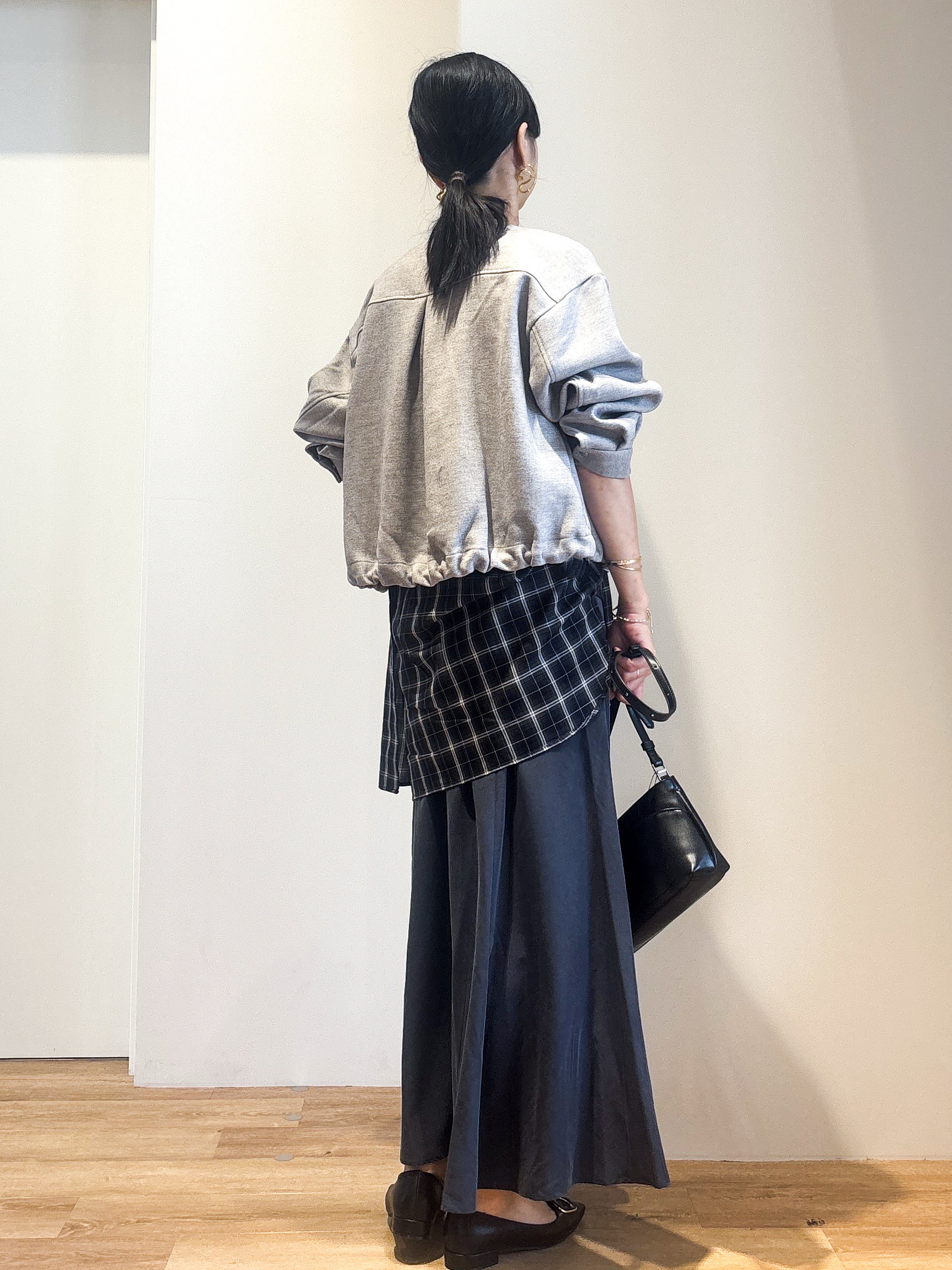 あいさんの「OPAQUE.CLIP｜チェック柄シャツ【洗濯機OK】」を使ったコーディネート