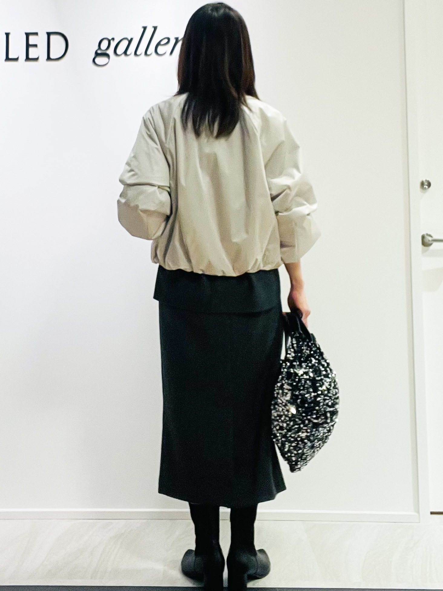 めいさんの「UNTITLED｜【軽アウター/中綿/秋冬コート】ショートブルゾン」を使ったコーディネート