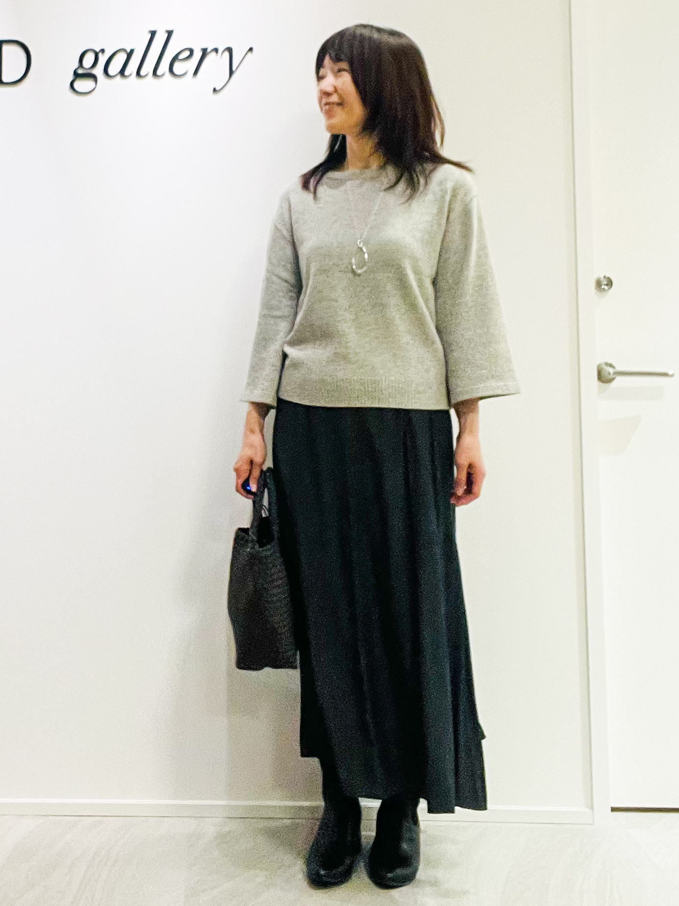 めいさんの「UNTITLED｜【アンサンブル可/秋羽織り】杢調ジップカーディガン」を使ったコーディネート