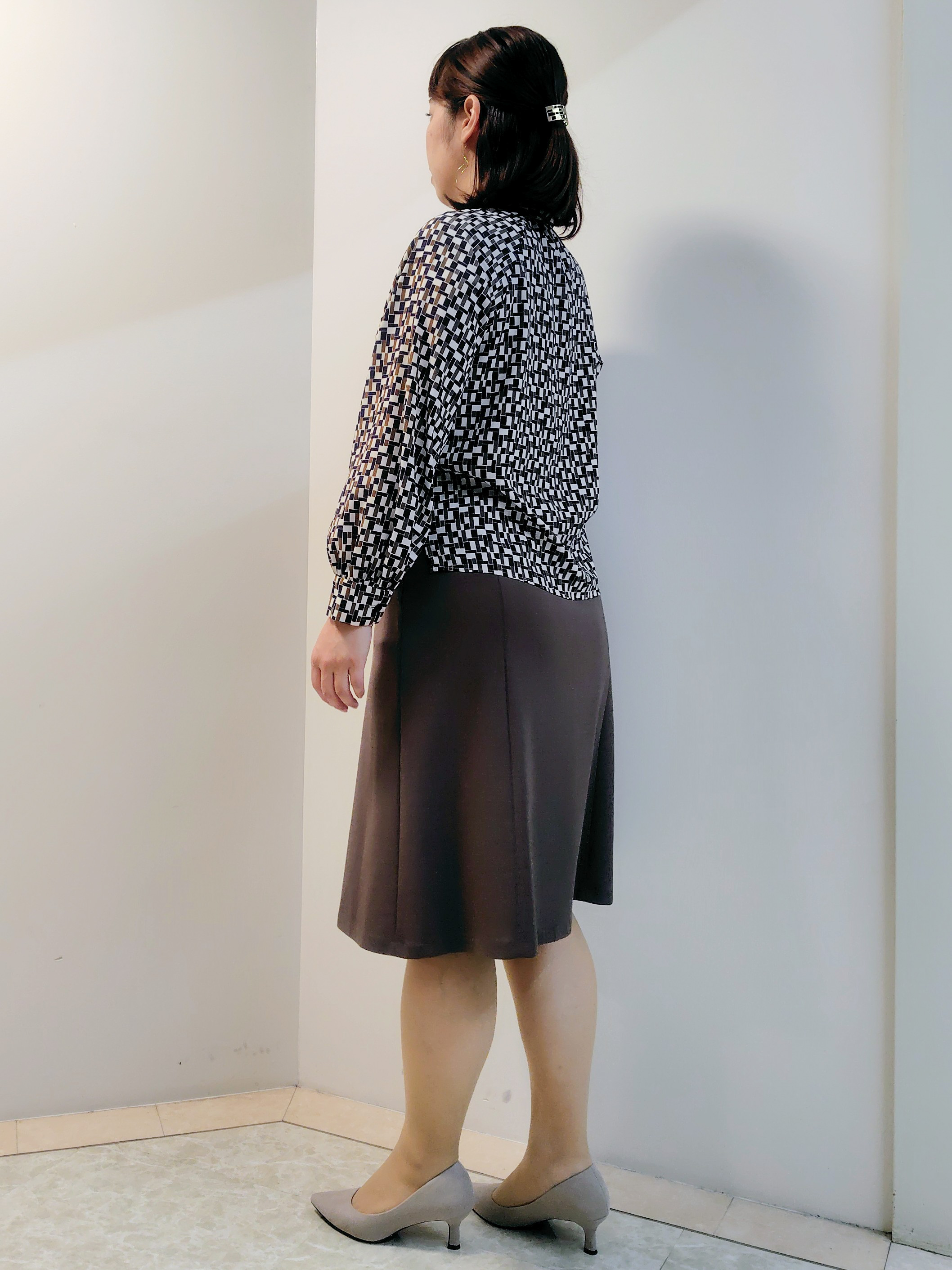 エリさんの「Reflect｜【SS-4Lサイズ／セットアップ可】匠ジャケット／ベーシックテーラード」を使ったコーディネート