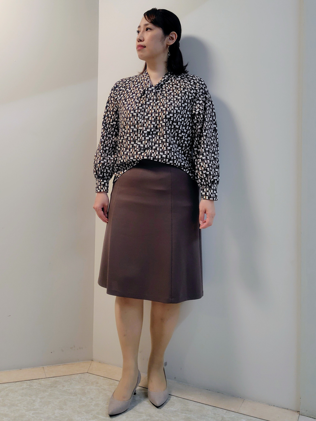 エリさんの「Reflect｜【SS-4Lサイズ／セットアップ可】匠ジャケット／ベーシックテーラード」を使ったコーディネート