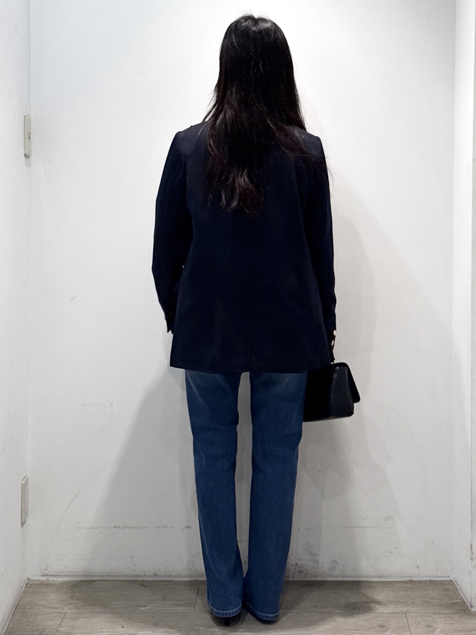 yuicciさんの「OPAQUE.CLIP｜ダブルブレストジャケット【洗える】」を使ったコーディネート