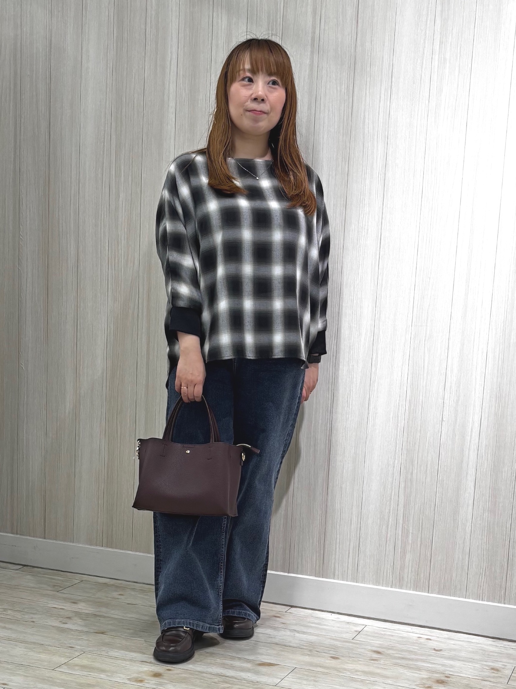 AMI55さんの「SHOO･LA･RUE｜【洗濯機可/撥水/マルチWAY】ファーライナー付き 毎日欲張りマンパ」を使ったコーディネート