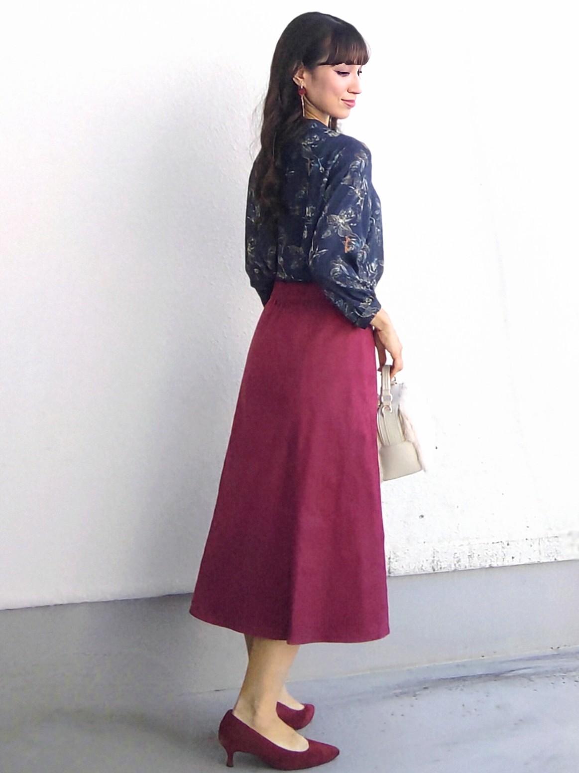 keinaさんの「SunaUna｜【手洗い可】花モチーフ付カーディガン」を使ったコーディネート