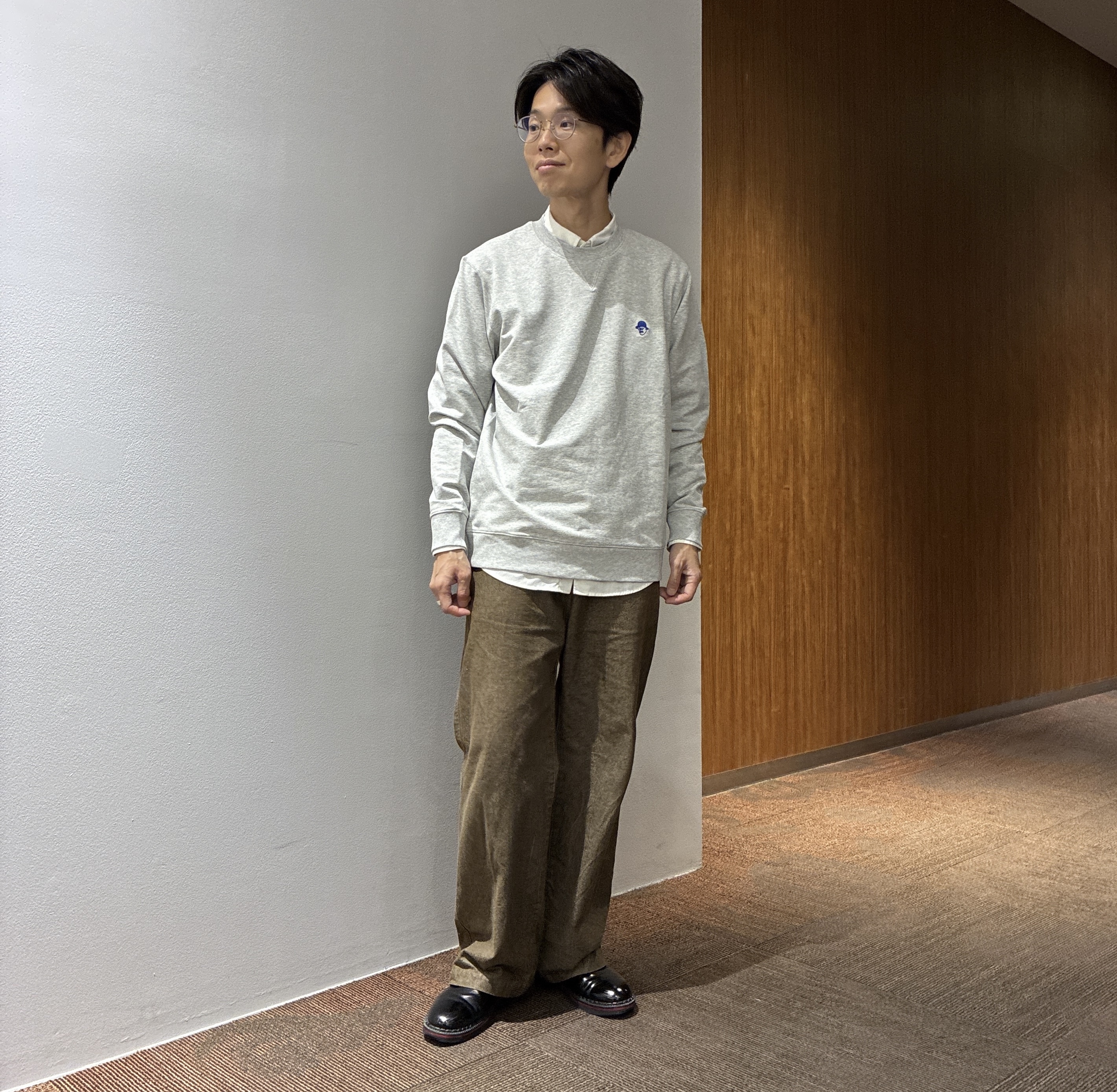 わいずみさんの「TAKEO KIKUCHI｜【BOWLER HAT LABEL】シングルレザーライダースジャケット」を使ったコーディネート
