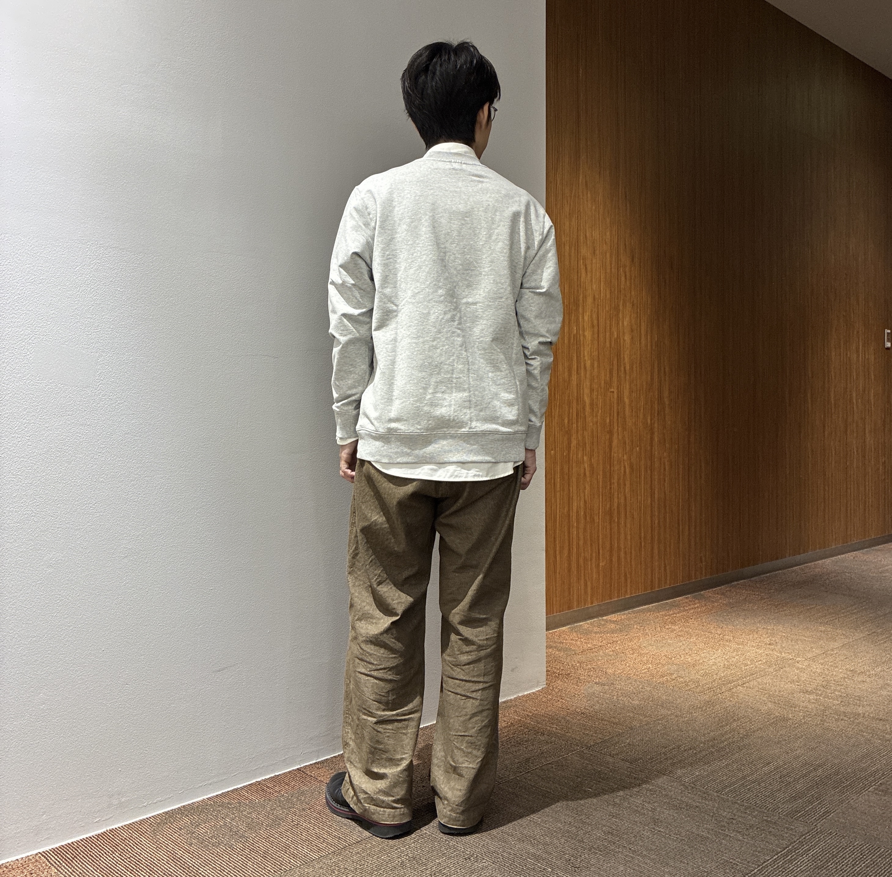わいずみさんの「TAKEO KIKUCHI｜【BOWLER HAT LABEL】シングルレザーライダースジャケット」を使ったコーディネート