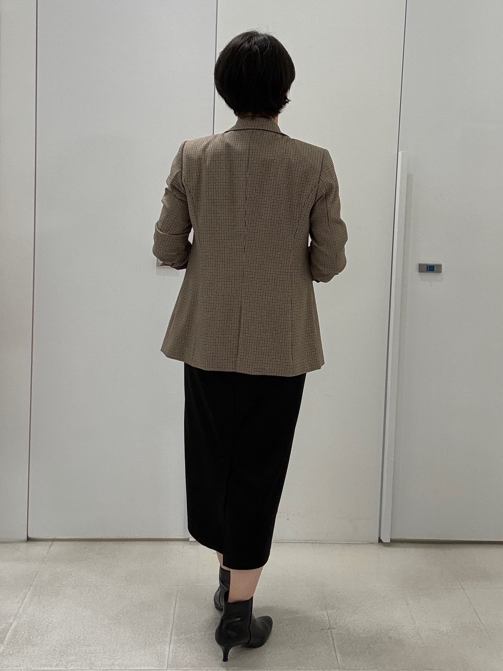 hIさんの「COUP DE CHANCE｜ダブルジャケット」を使ったコーディネート
