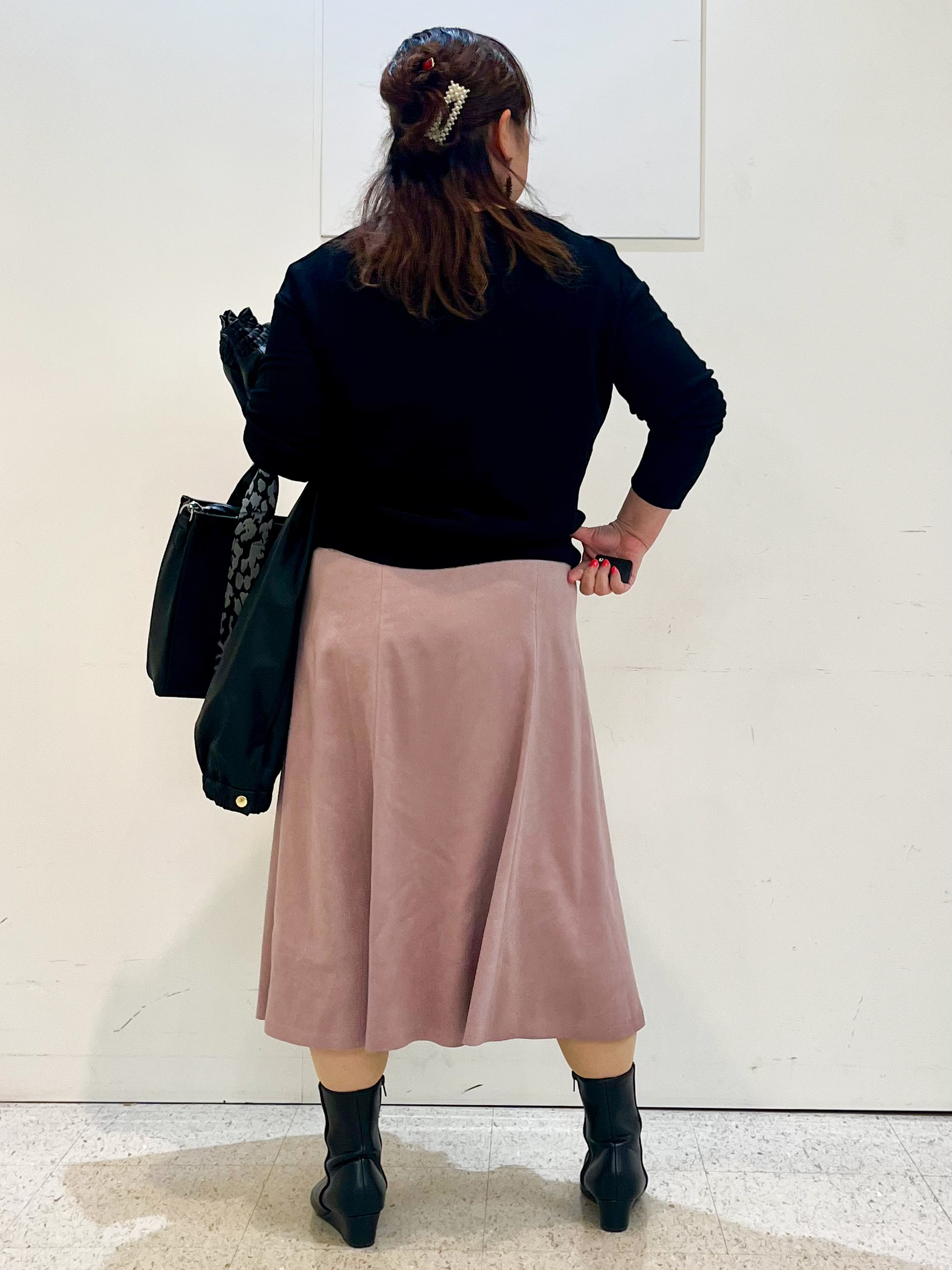 kimmyさんの「Reflect｜ボートネックニットトップス」を使ったコーディネート