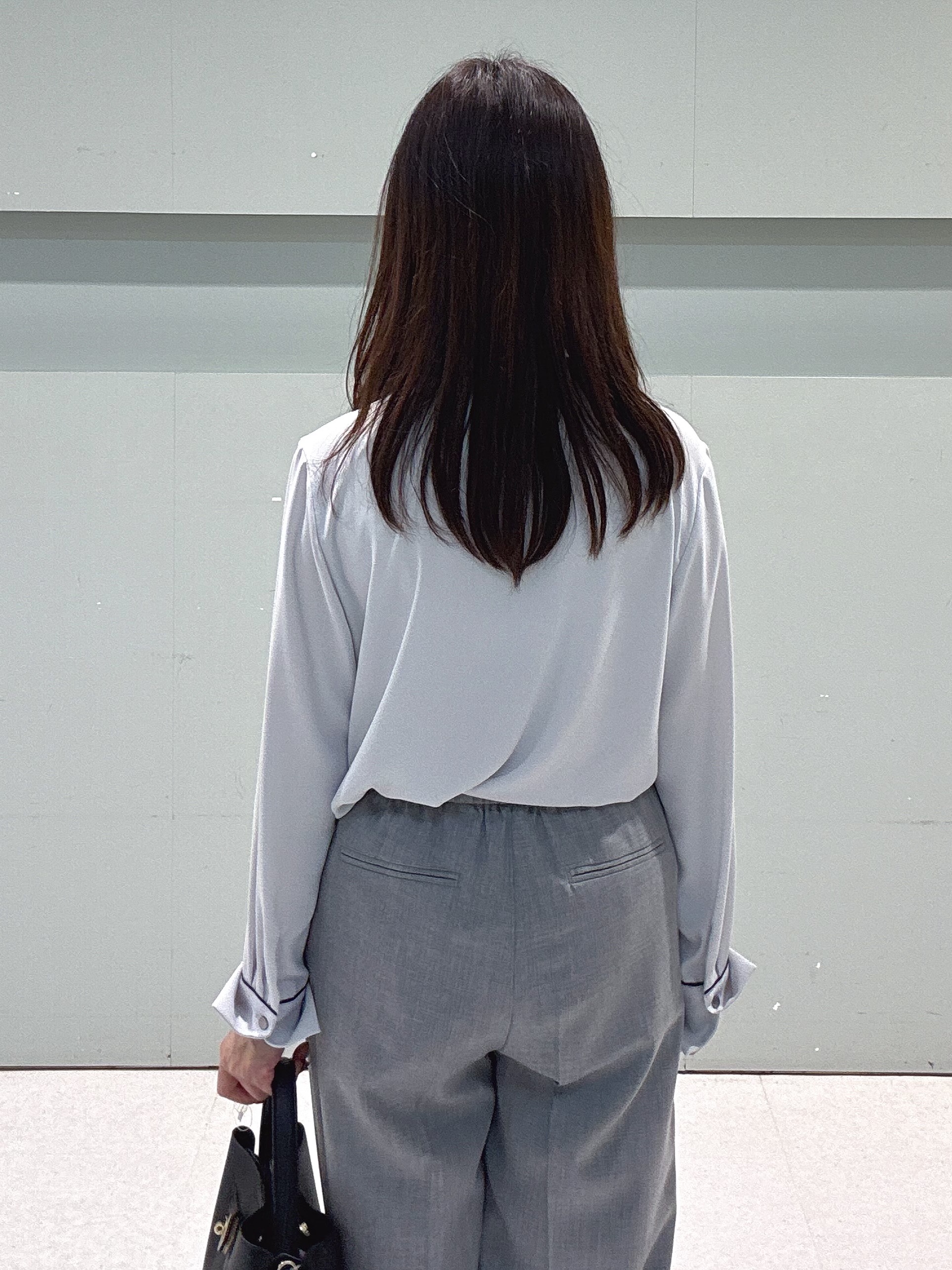 makiさんの「UNTITLED｜【セットアップ可/秋羽織り/お仕事スーツ】ウールブレンドダブルジャケット」を使ったコーディネート