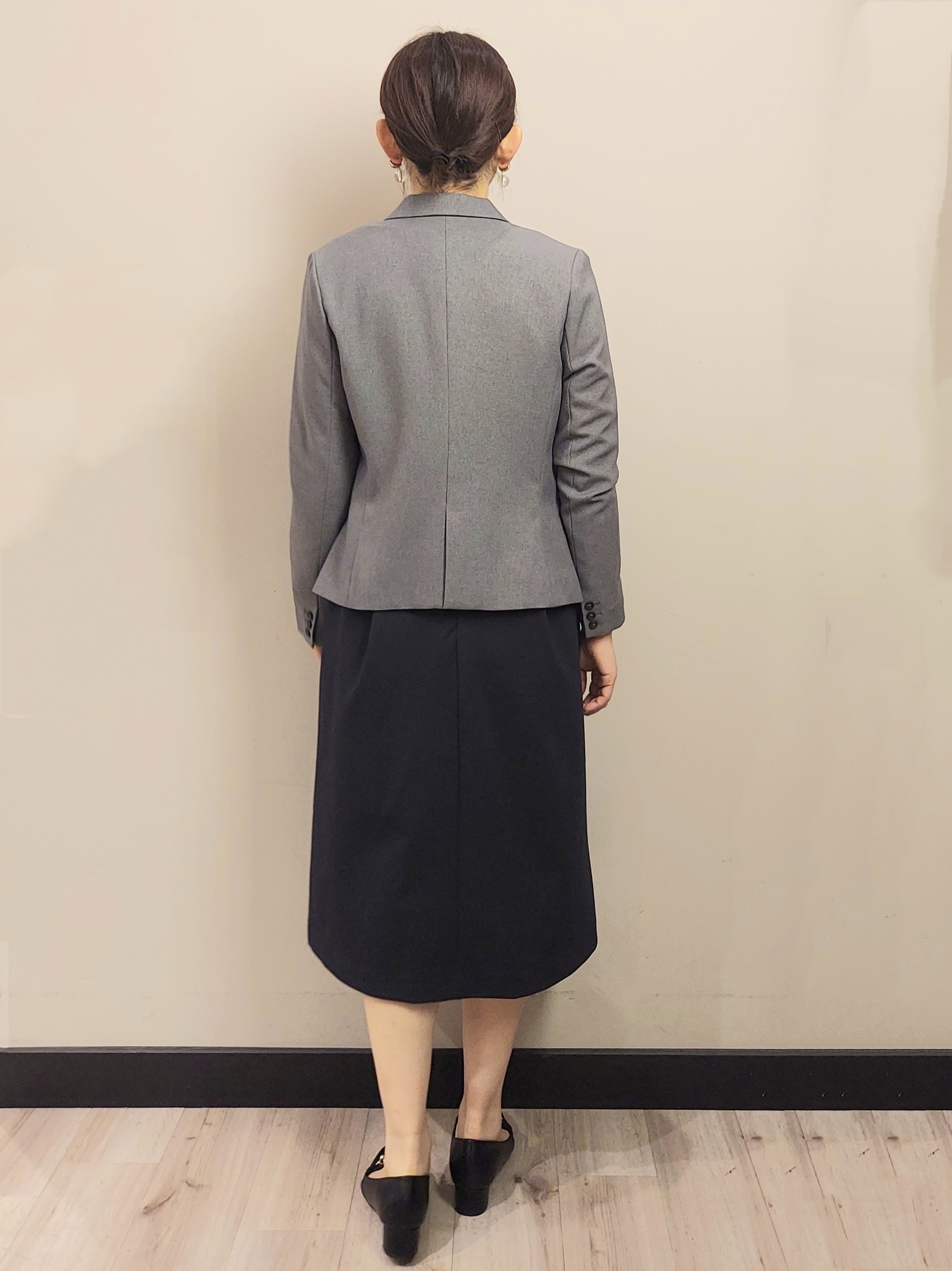MAKIさんの「index｜【セットアップ可】ストレッチツイルテーラードジャケット《防シワ／洗濯機OK》」を使ったコーディネート