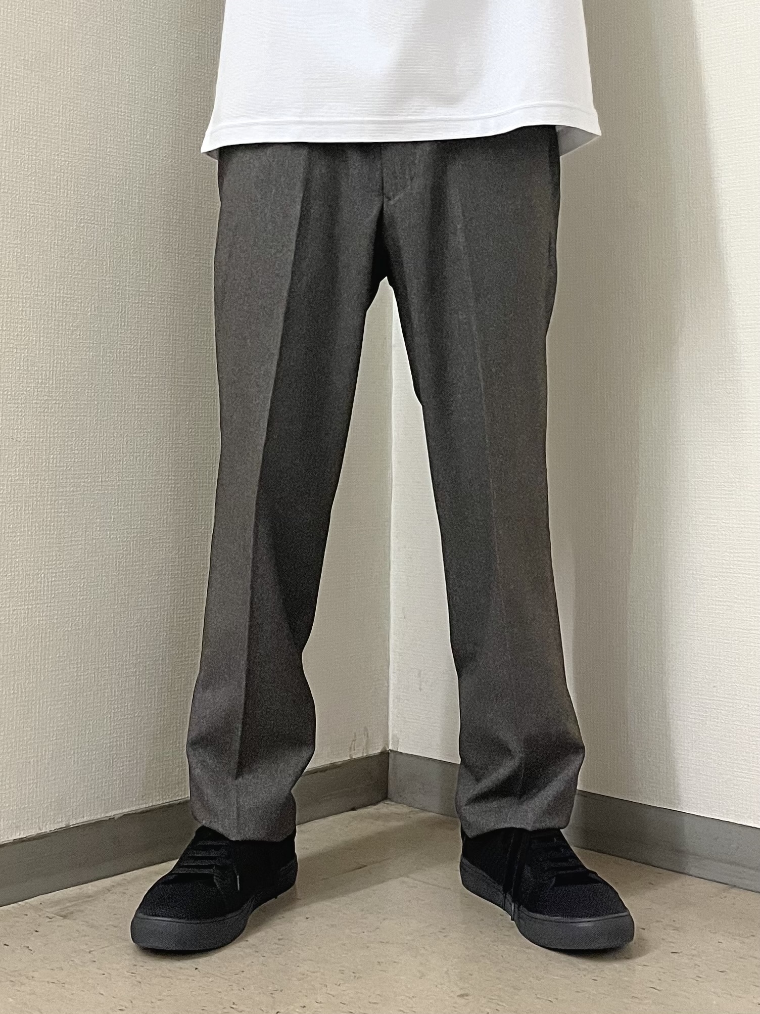 URAさんの「TAKEO KIKUCHI｜ウールライクキャットフット ジャケット」を使ったコーディネート