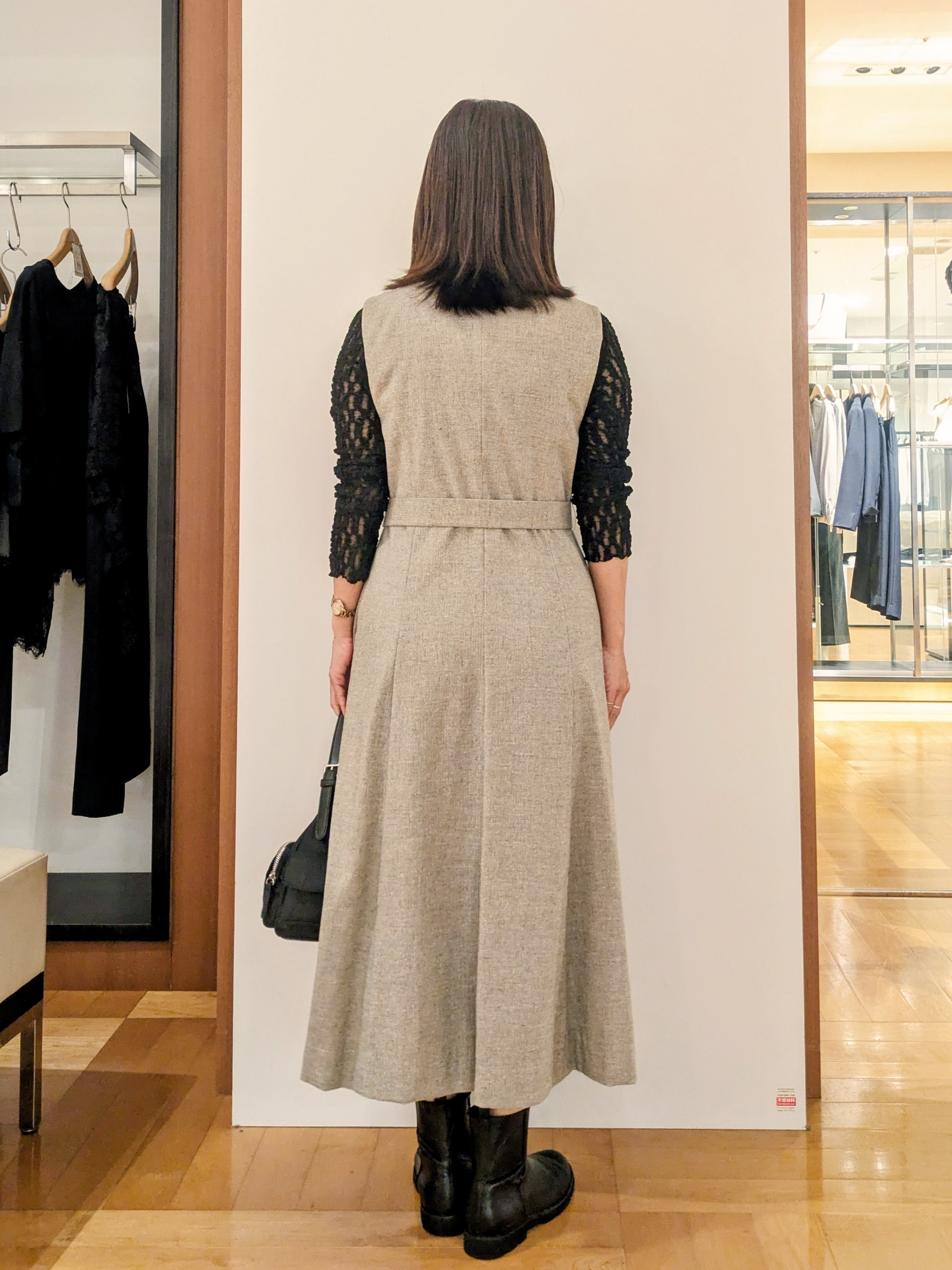 laverさんの「UNTITLED｜【重ね着レイヤード】レースハイネックトップス」を使ったコーディネート