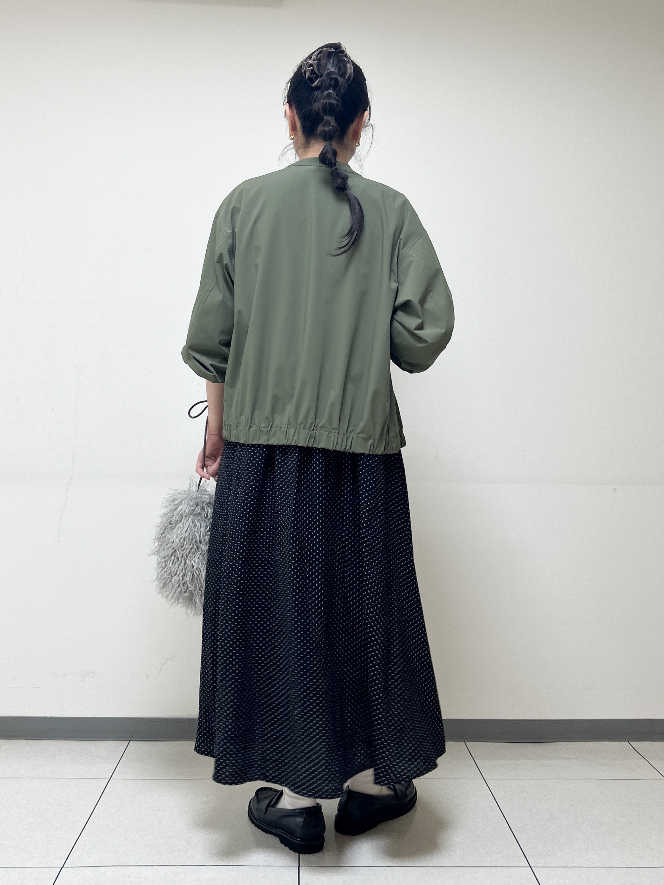 Kaiさんの「Dessin｜【手洗い可】ドットプリントワンピース」を使ったコーディネート