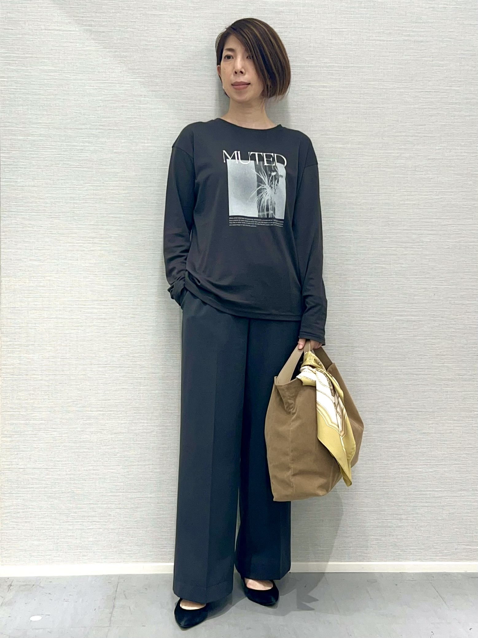 Shinakoさんの「UNTITLED｜ロングシャツワンピース」を使ったコーディネート