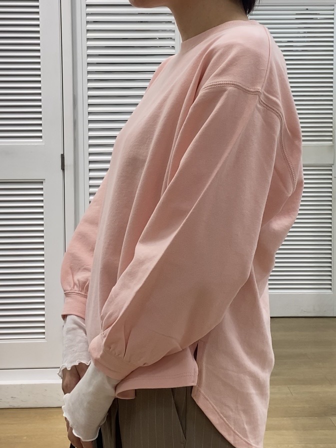 Hamaさんの「Dessin｜【洗える/7色展開/XS-L】バックヘンリーミニ裏毛 長袖」を使ったコーディネート