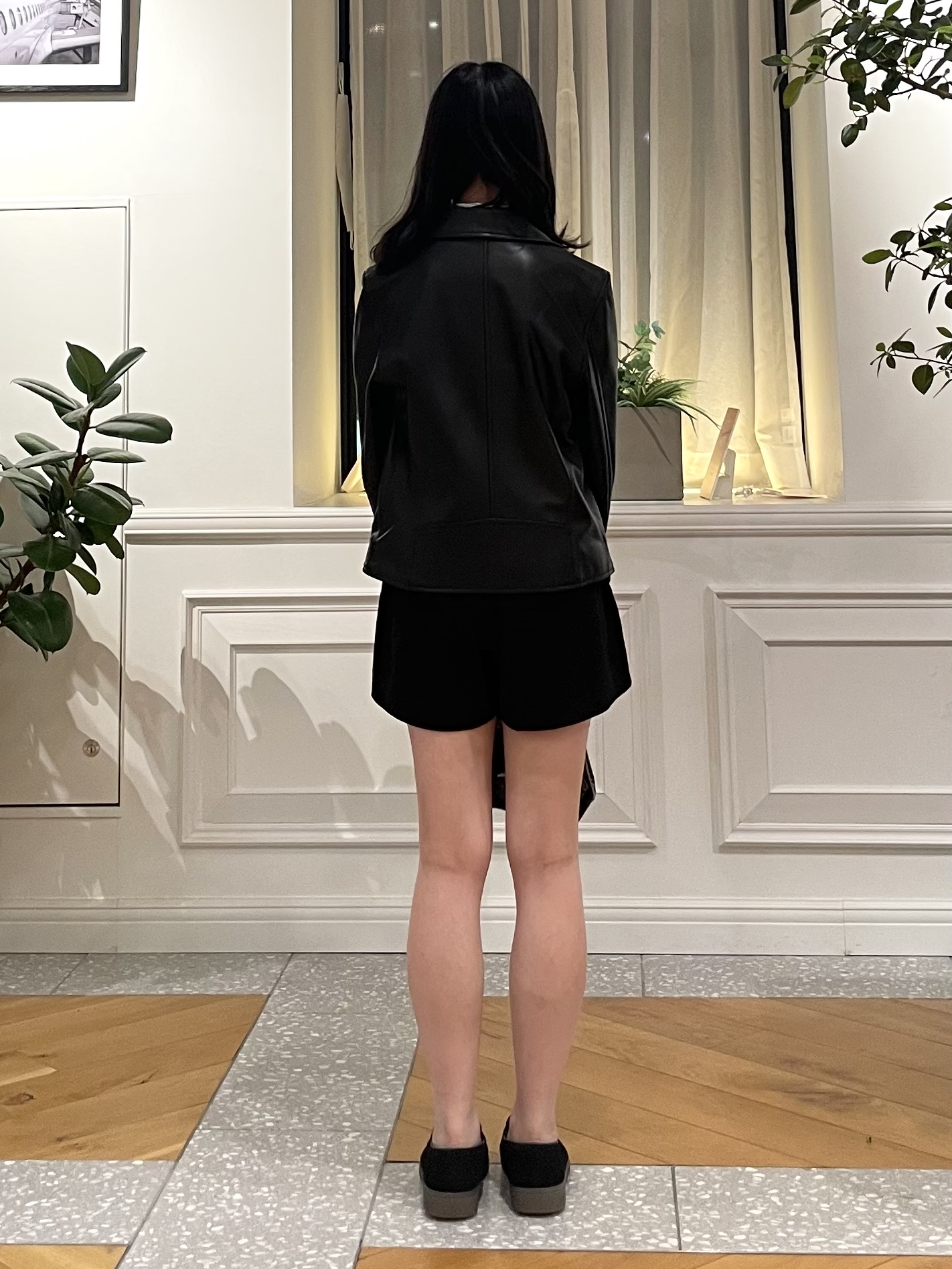 Lilyさんの「DRESSTERIOR｜【本革】レザーダブルライダース」を使ったコーディネート