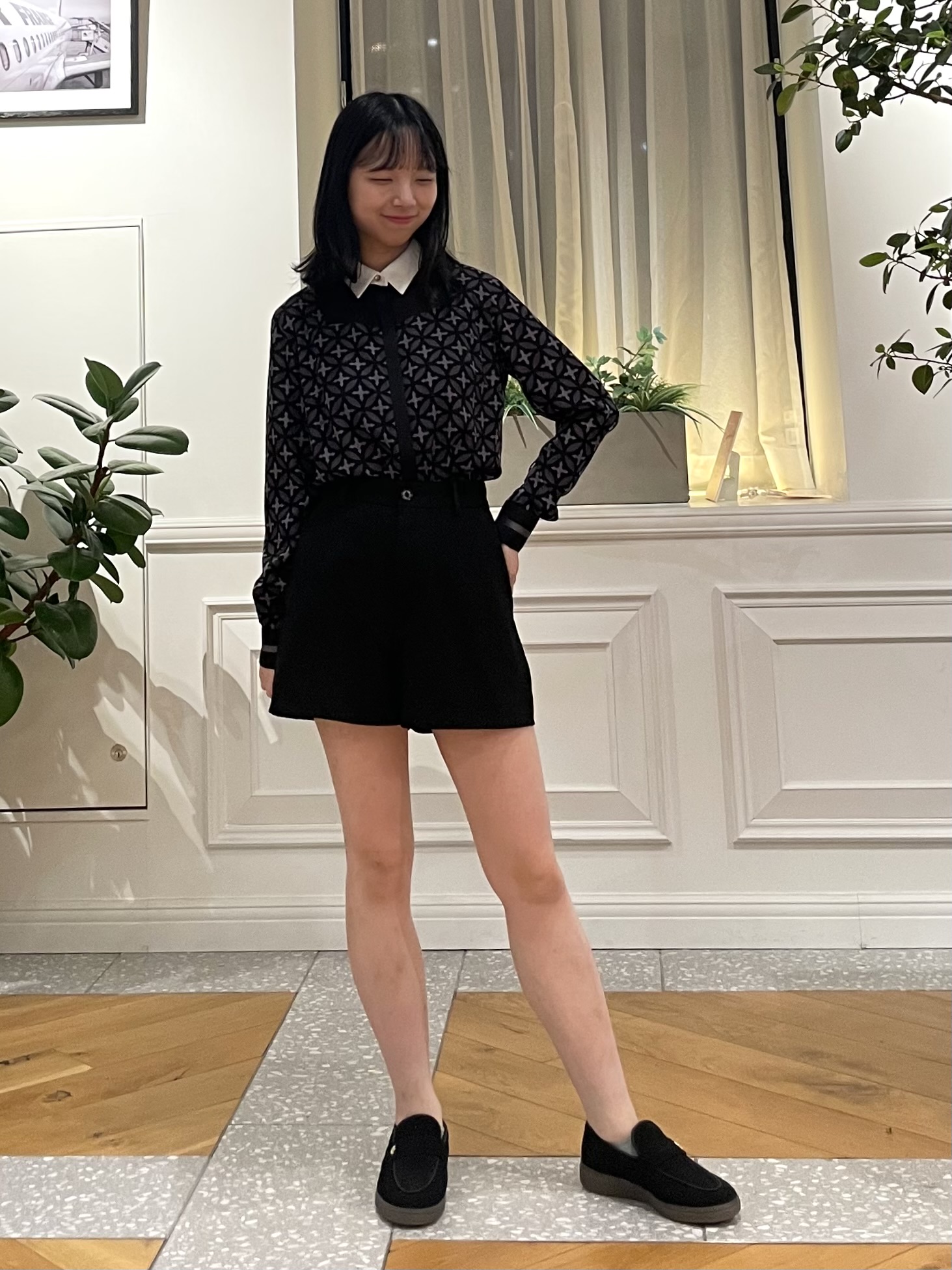 Lilyさんの「DRESSTERIOR｜【本革】レザーダブルライダース」を使ったコーディネート