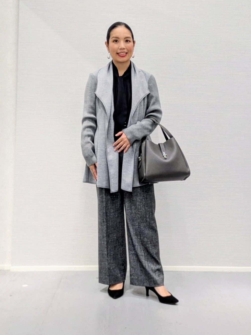 makkyさんの「UNTITLED｜【日本製】着流しカーディガン」を使ったコーディネート