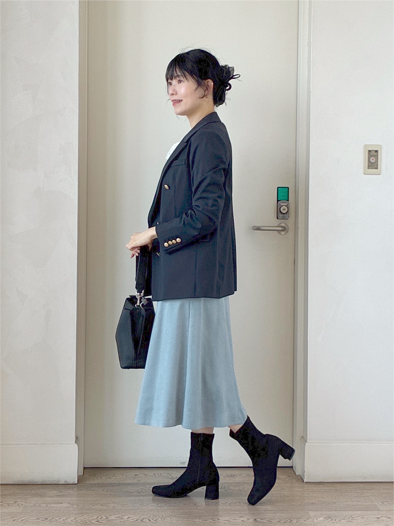  beni_gingerさんの「Reflect｜【通勤】ダブルブレストジャケット」を使ったコーディネート