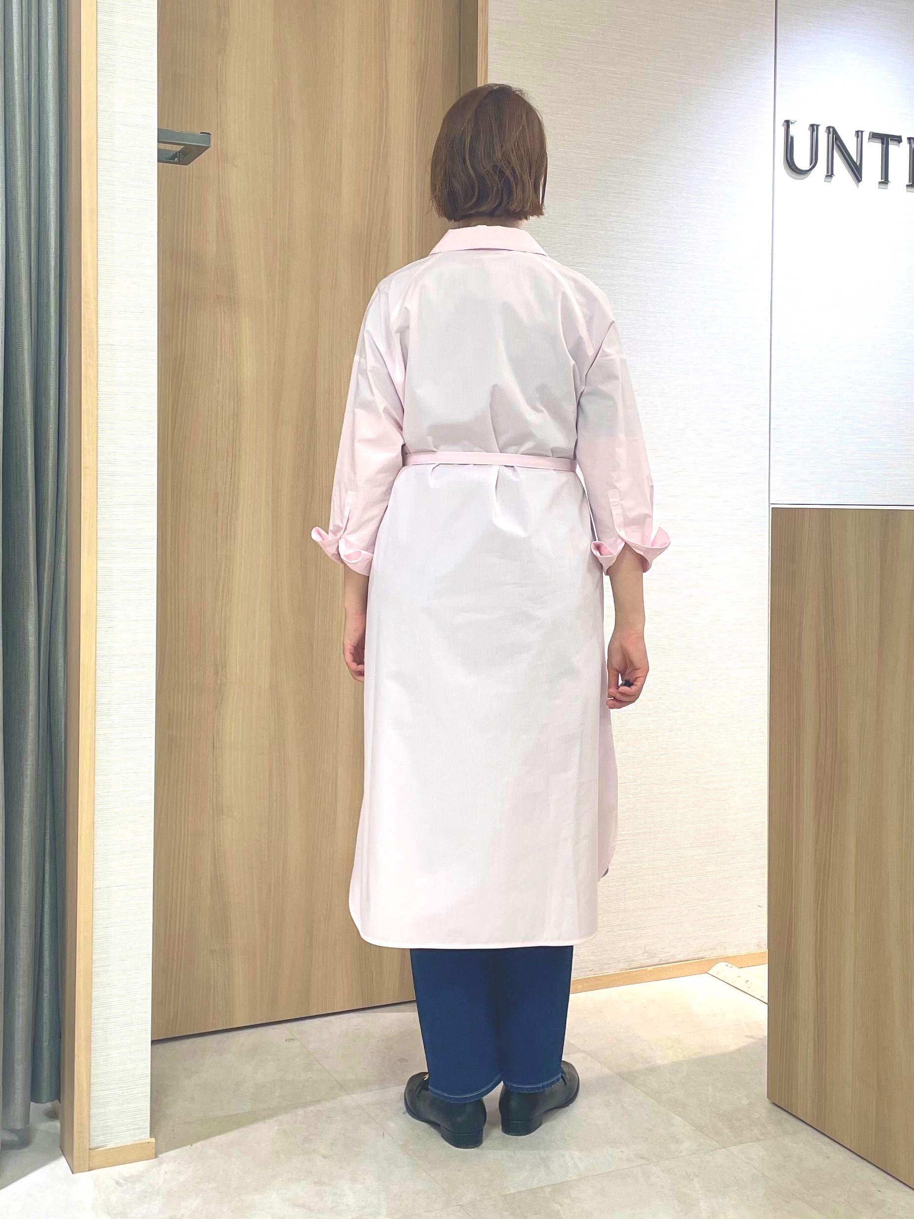 aliceさんの「UNTITLED｜ロングシャツワンピース」を使ったコーディネート