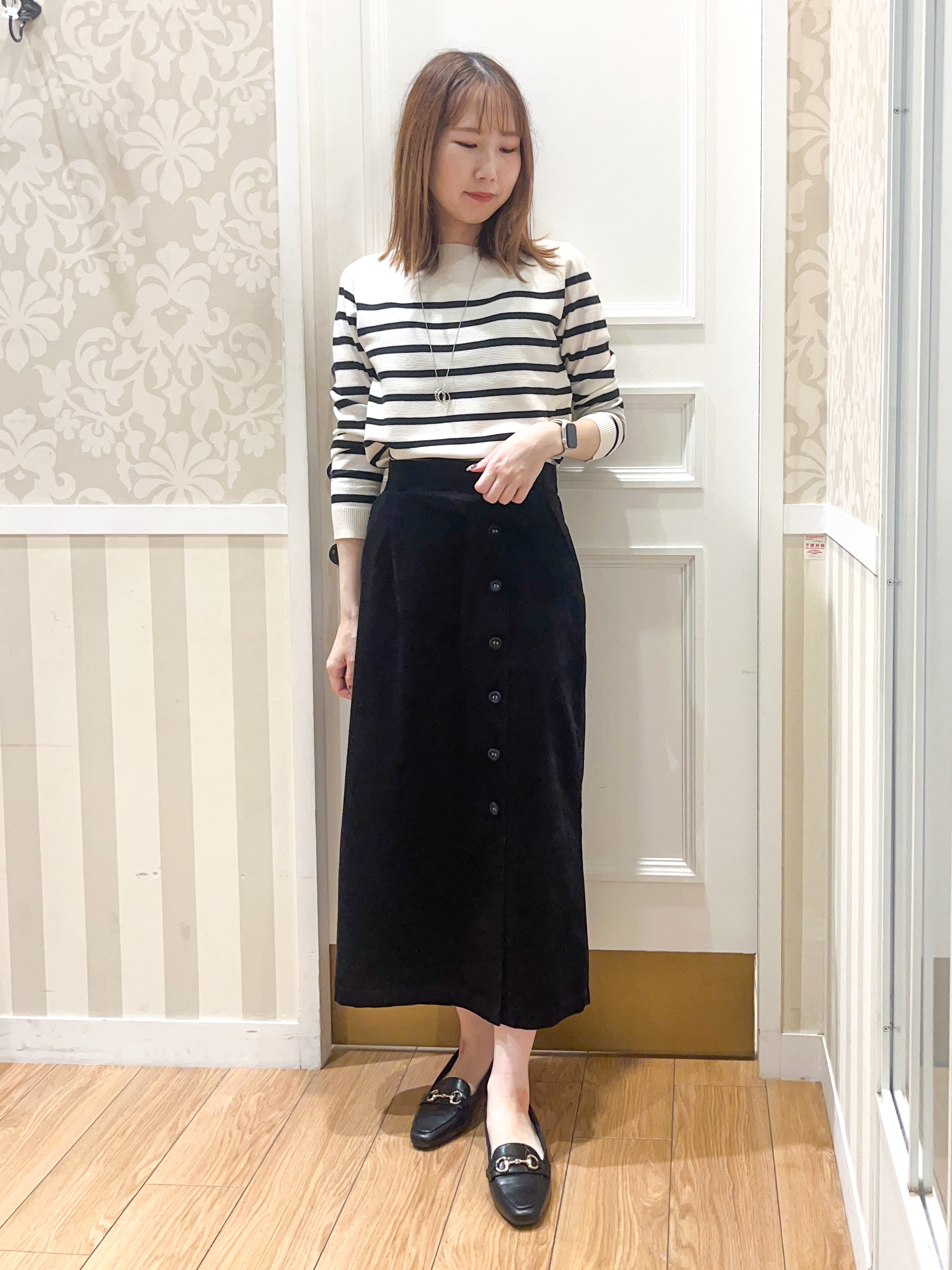 みーちゃんさんの「grove｜【撥水／シルエット2WAY】さっと羽織って、こなれる。スタンドネックテントラインコート」を使ったコーディネート