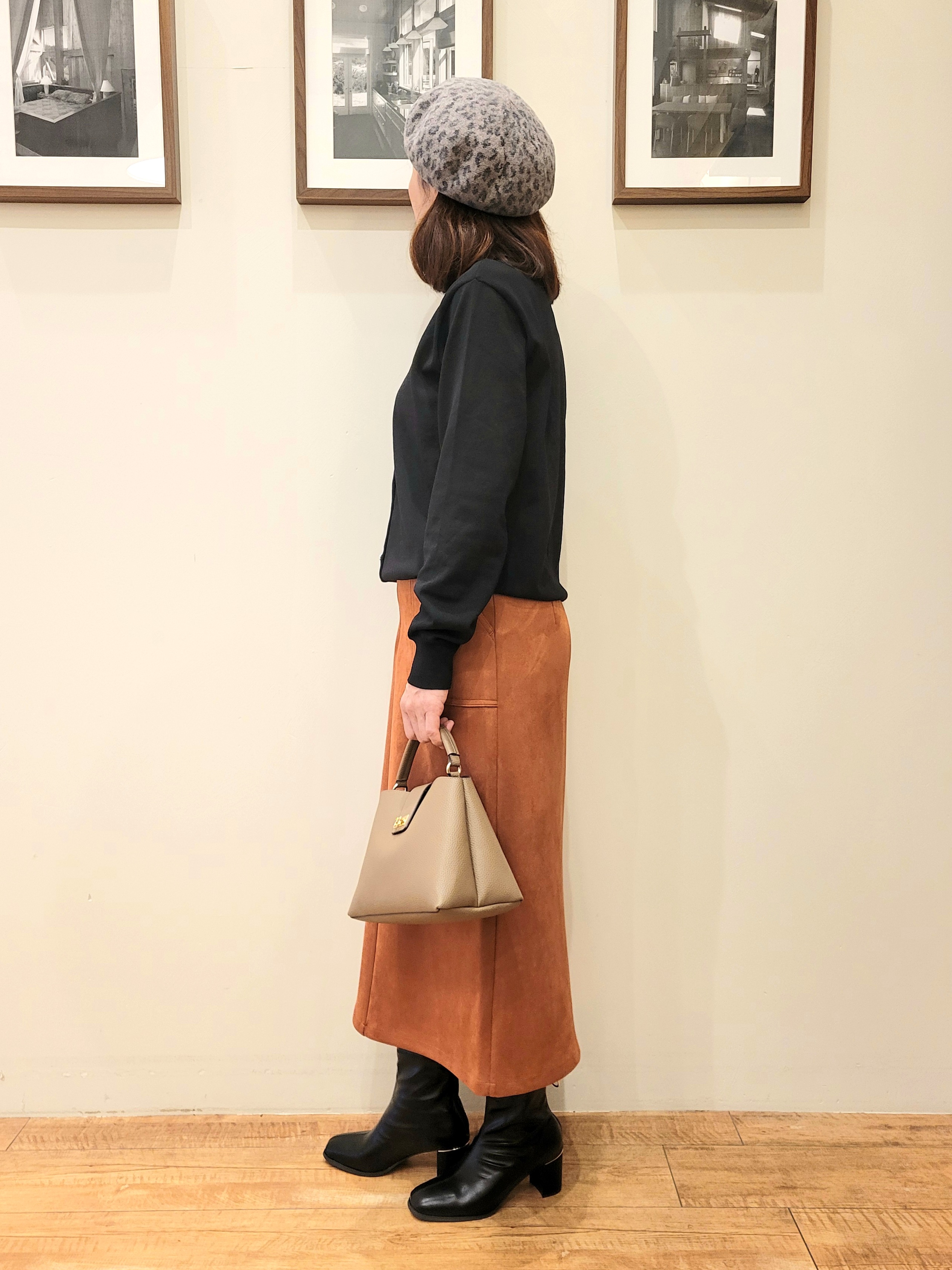 ユウさんの「SHOO･LA･RUE｜【洗濯機可/S-LL】マルチボタンが品よく映えるカーディガン」を使ったコーディネート
