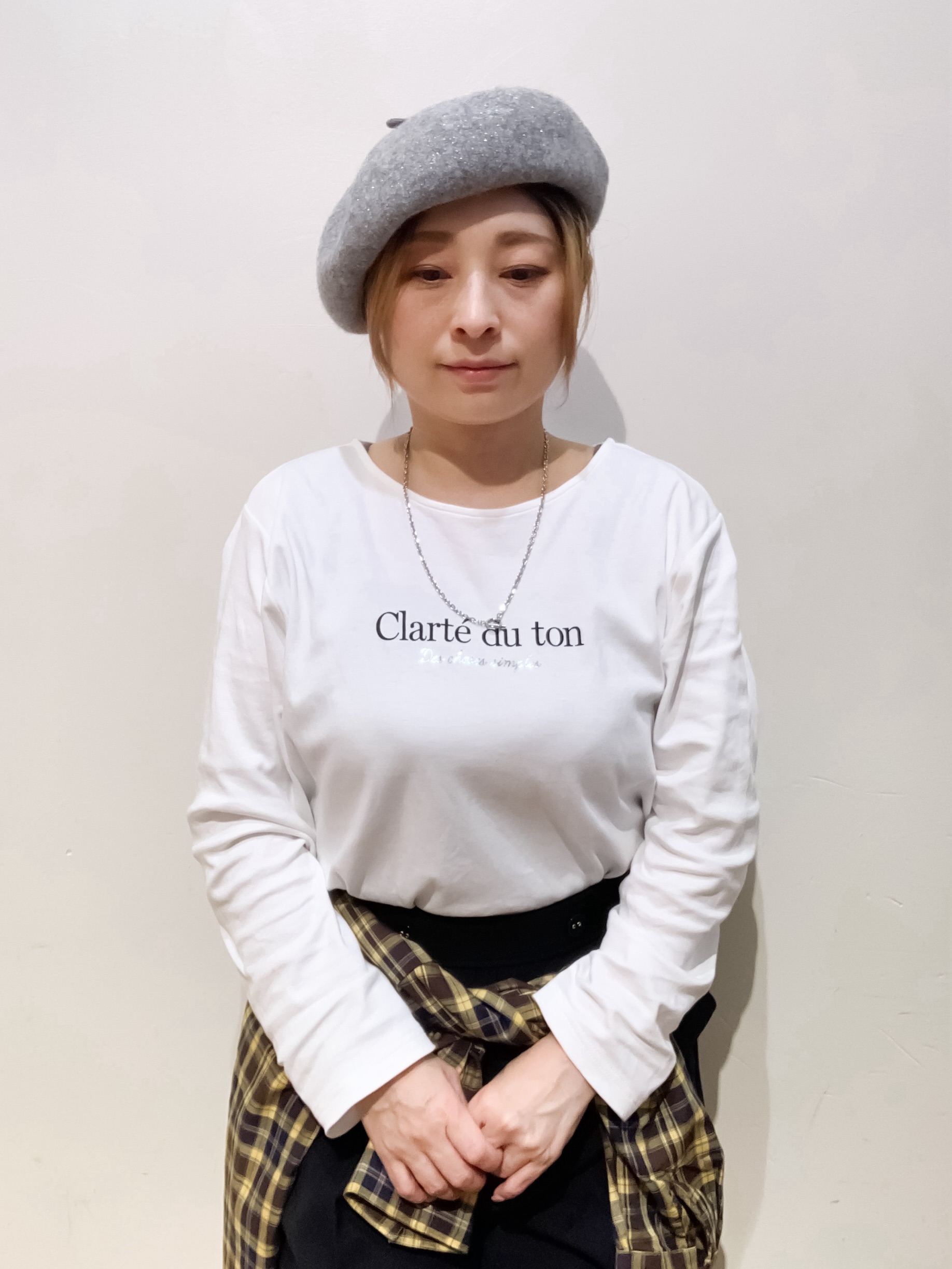 MEGさんの「SHOO･LA･RUE｜【洗濯後しわになりにくい/S-LL】気分で選ぶ 大人のデイリー使いに ベーシックシャツ」を使ったコーディネート
