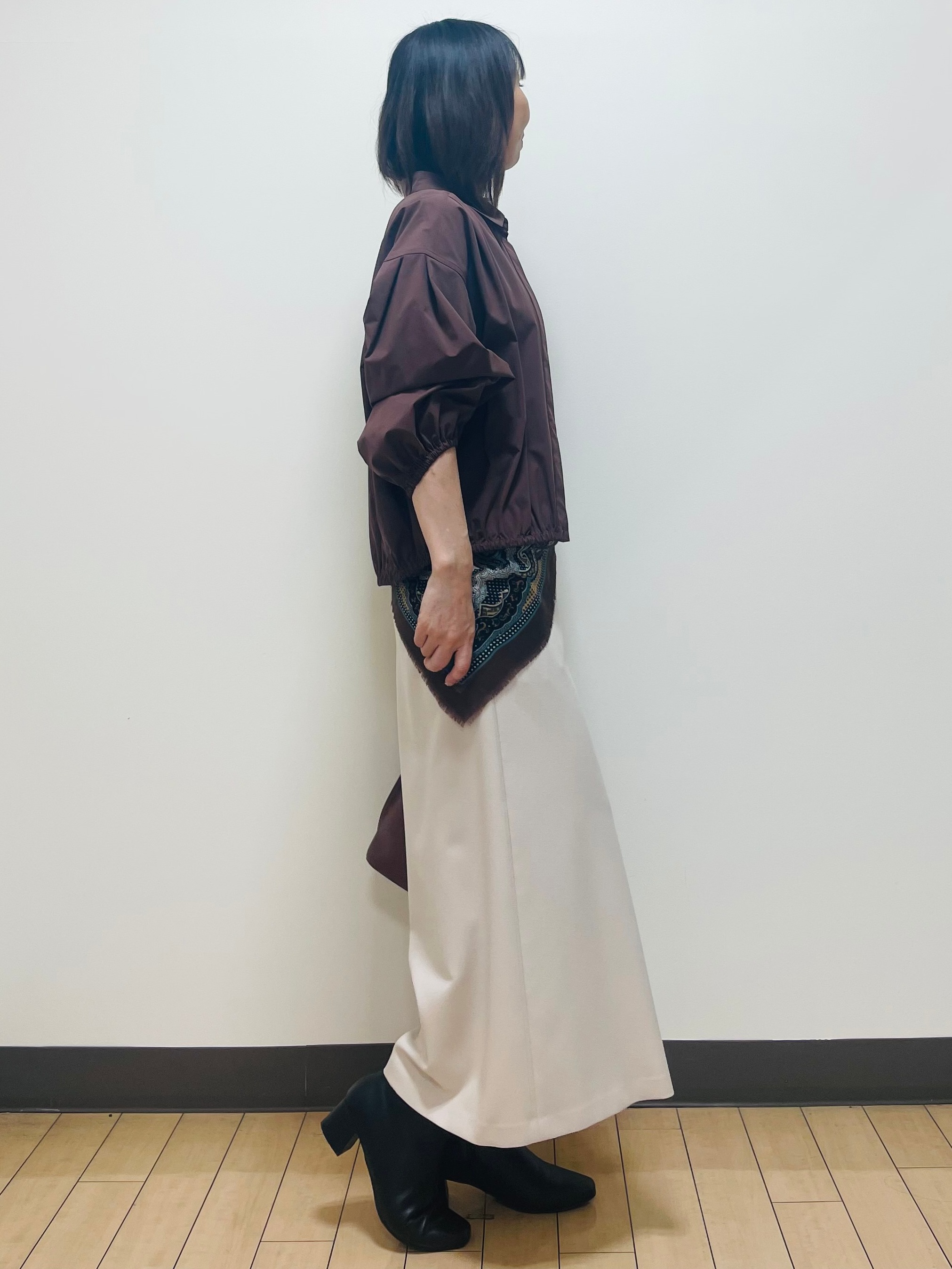 Riiさんの「Reflect｜ショート丈シャツブルゾン」を使ったコーディネート