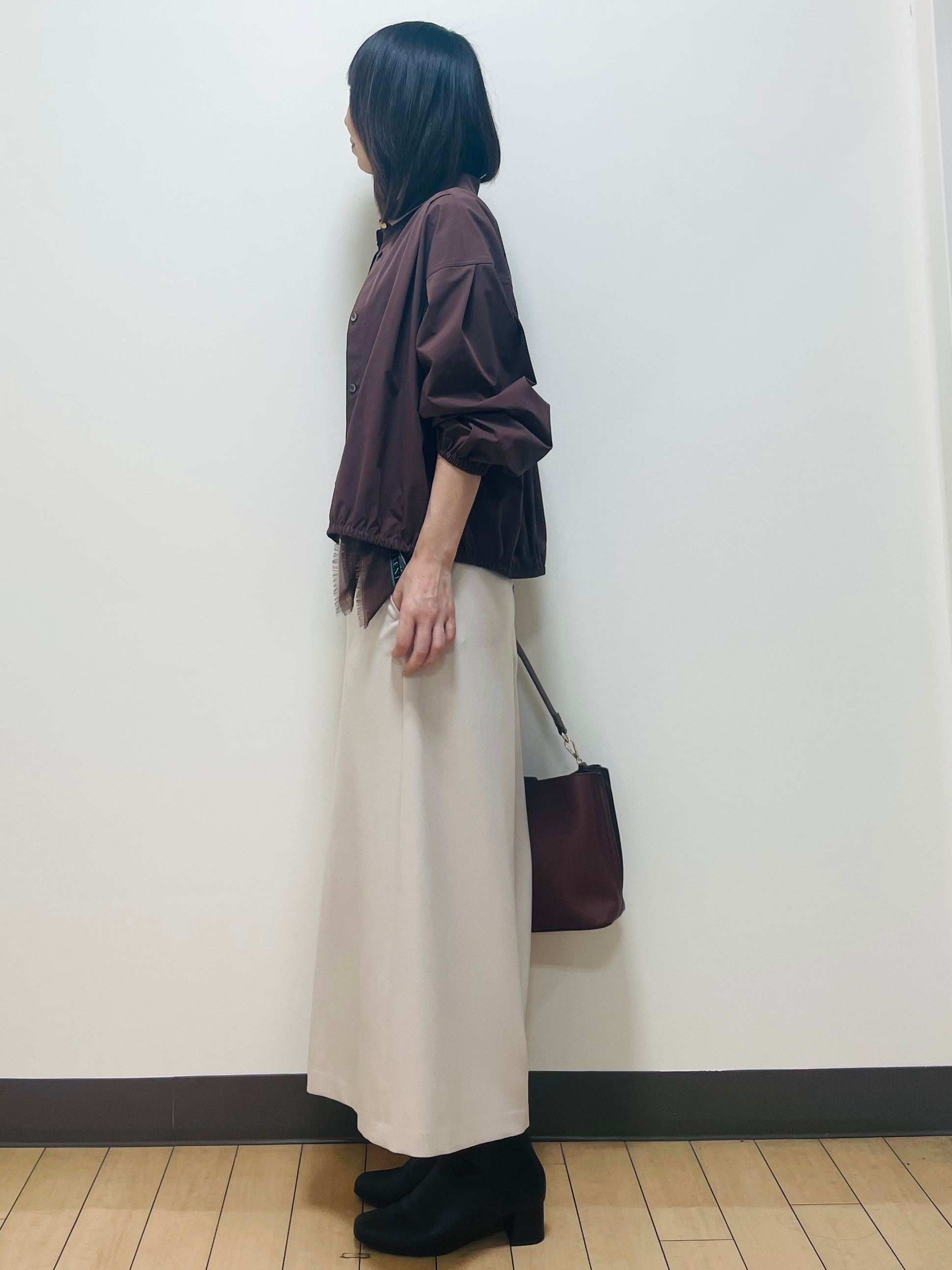 Riiさんの「Reflect｜ショート丈シャツブルゾン」を使ったコーディネート