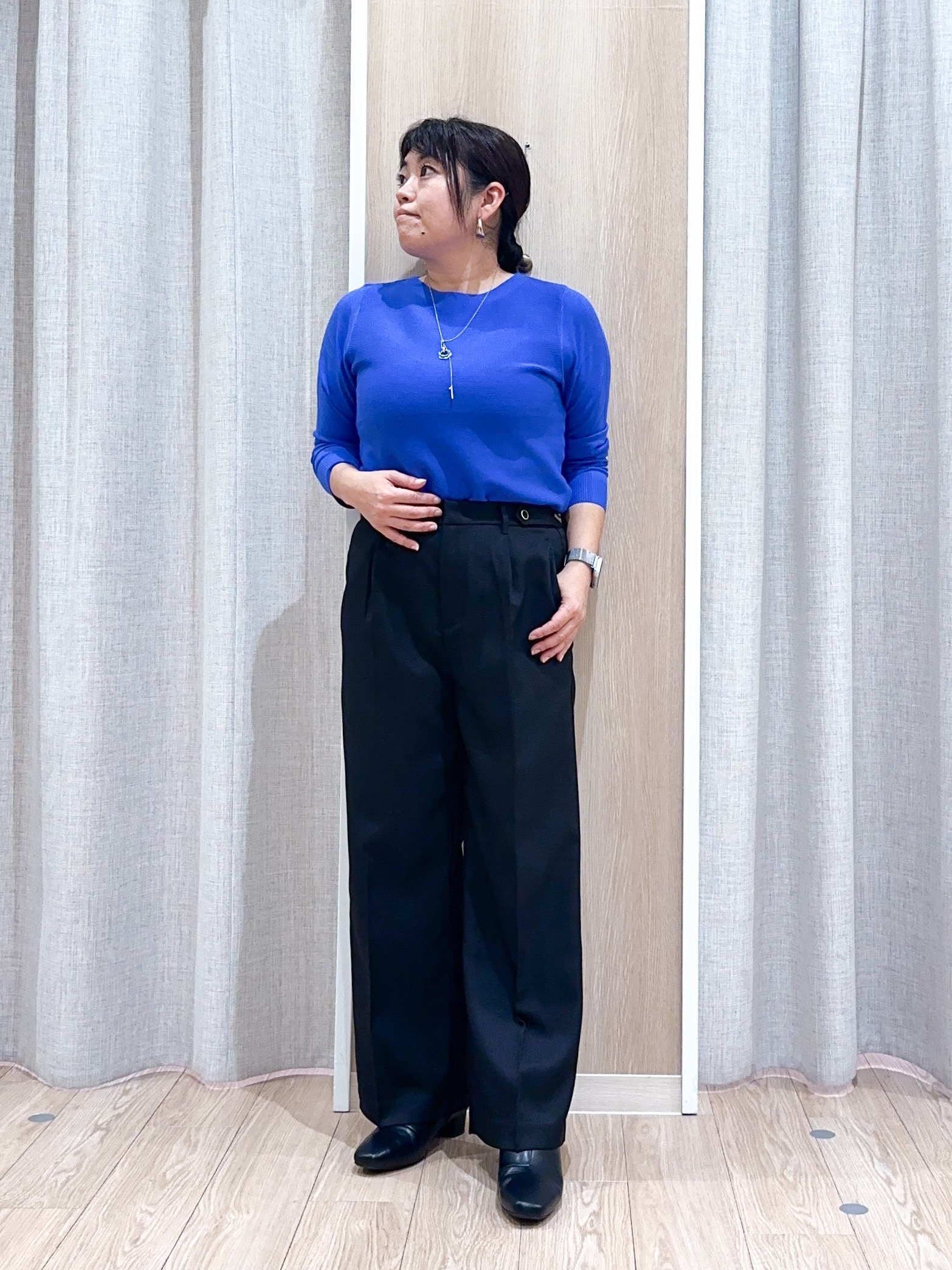 naoさんの「grove｜【撥水／シルエット2WAY】さっと羽織って、こなれる。スタンドネックテントラインコート」を使ったコーディネート